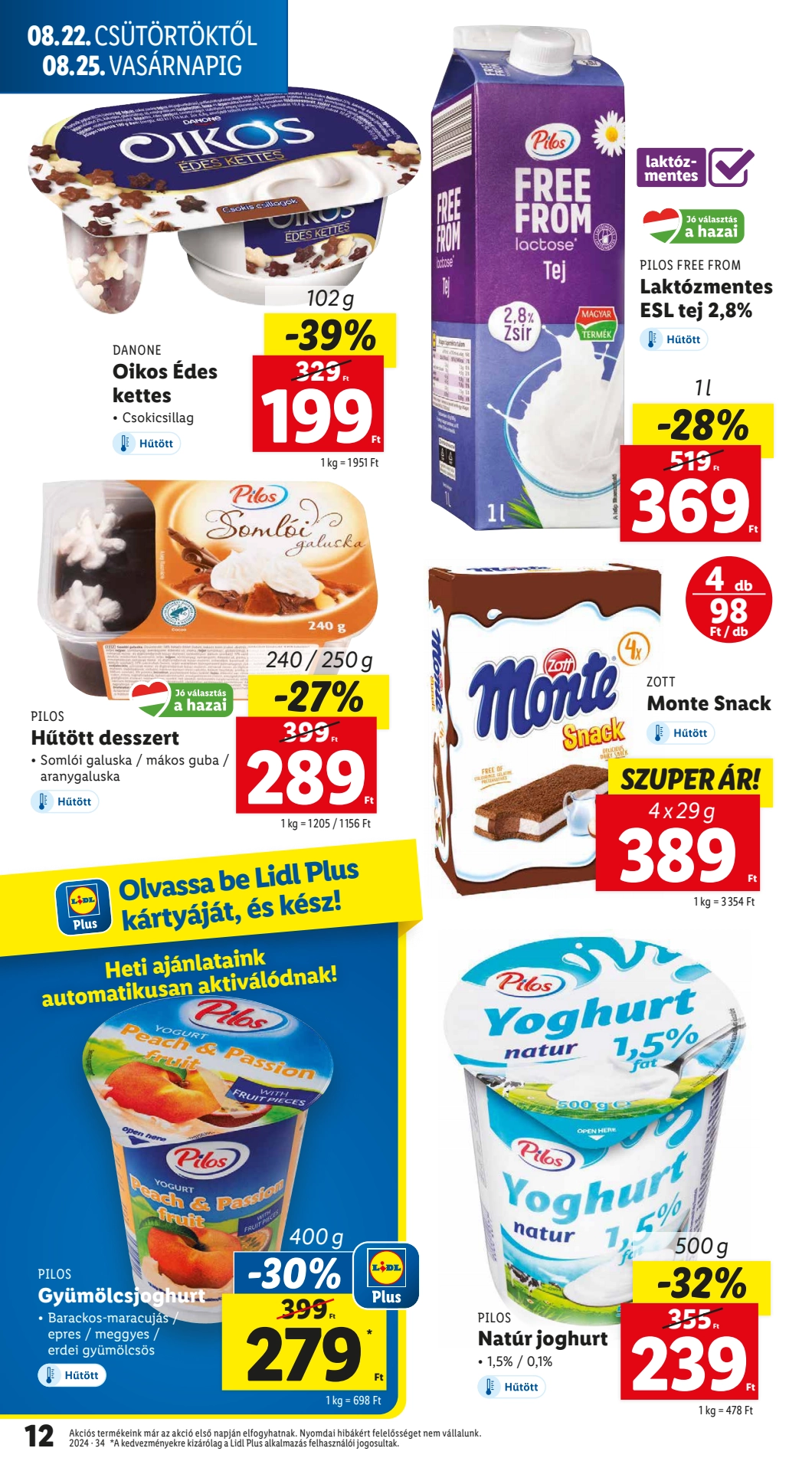 Lapozható Lidl szórólap 2024. 08.22-08.28 - 7. oldal Lapozható Lidl szórólap 2024. 08.22-08.28 - 7. oldal