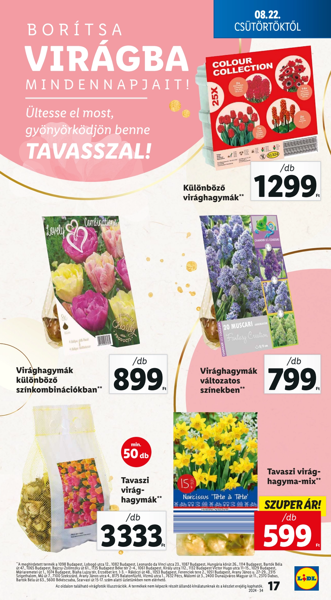 Lapozható Lidl szórólap 2024. 08.22-08.28 - 17. oldal Lapozható Lidl szórólap 2024. 08.22-08.28 - 17. oldal