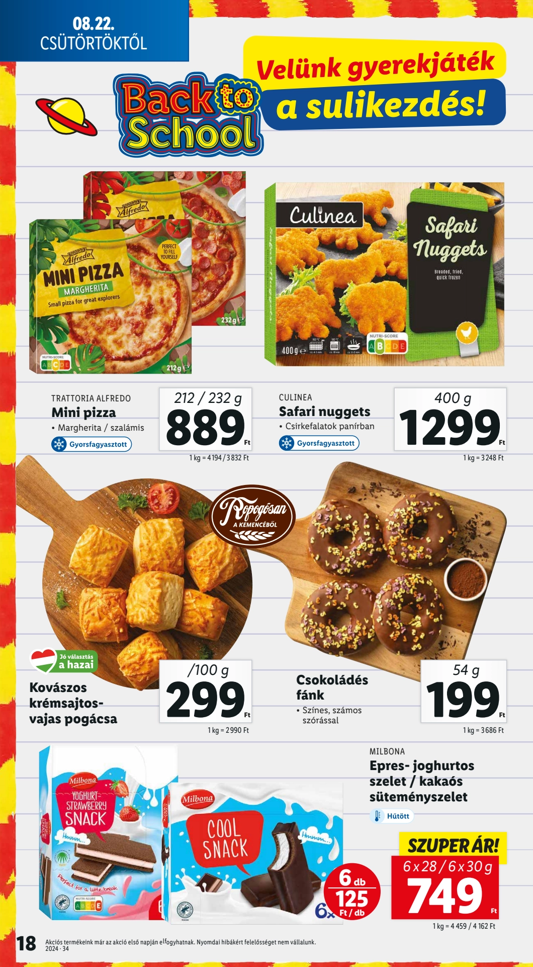 Lapozható Lidl szórólap 2024. 08.22-08.28 - 18. oldal Lapozható Lidl szórólap 2024. 08.22-08.28 - 18. oldal