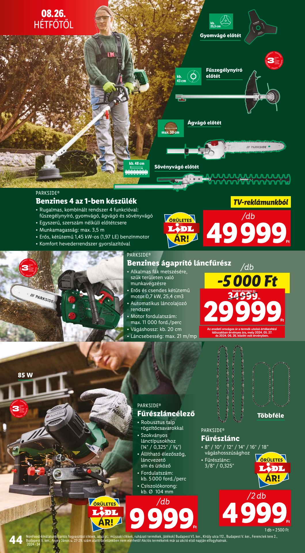 Lapozható Lidl szórólap 2024. 08.22-08.28 - 44. oldal Lapozható Lidl szórólap 2024. 08.22-08.28 - 44. oldal