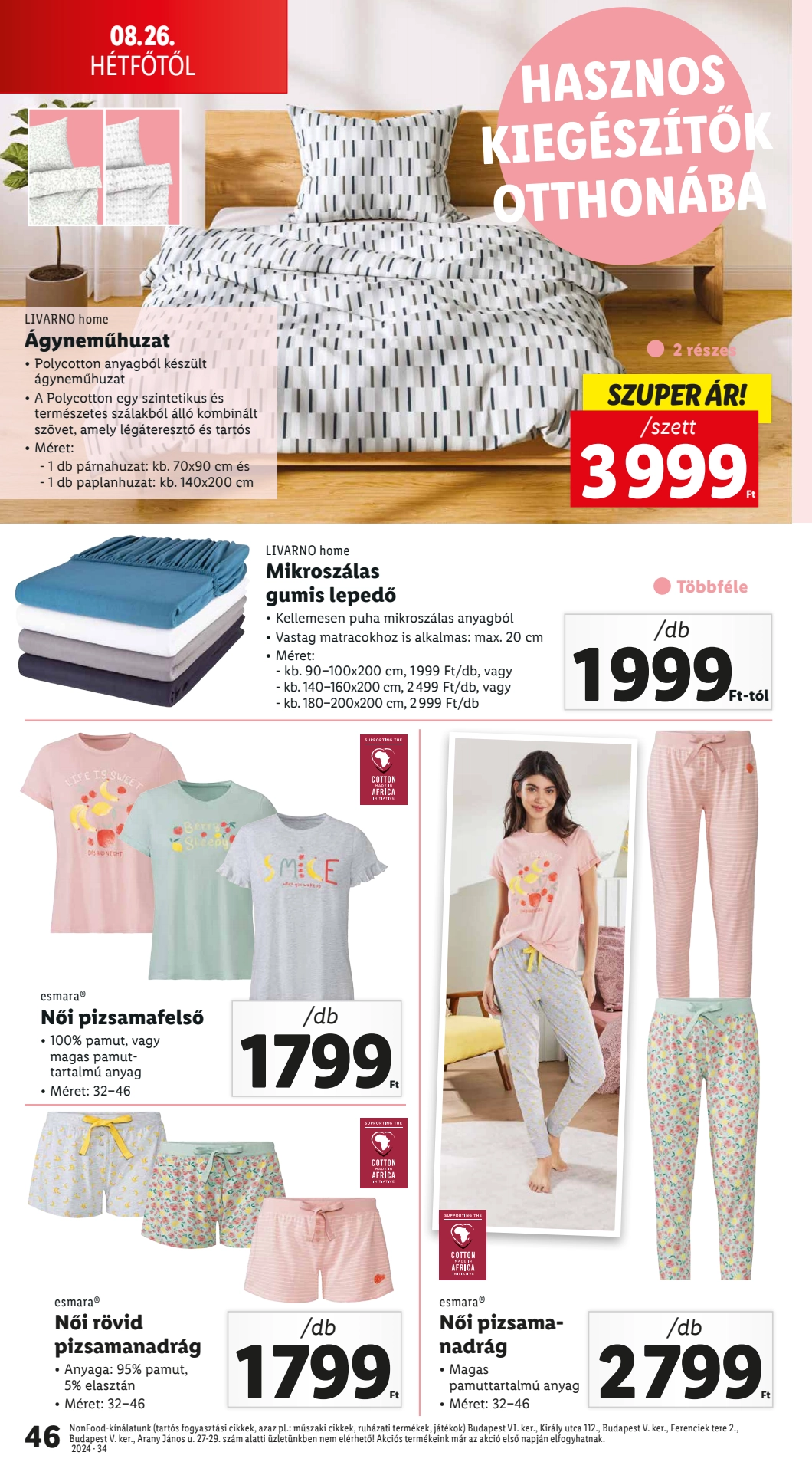 Lapozható Lidl szórólap 2024. 08.22-08.28 - 46. oldal Lapozható Lidl szórólap 2024. 08.22-08.28 - 46. oldal