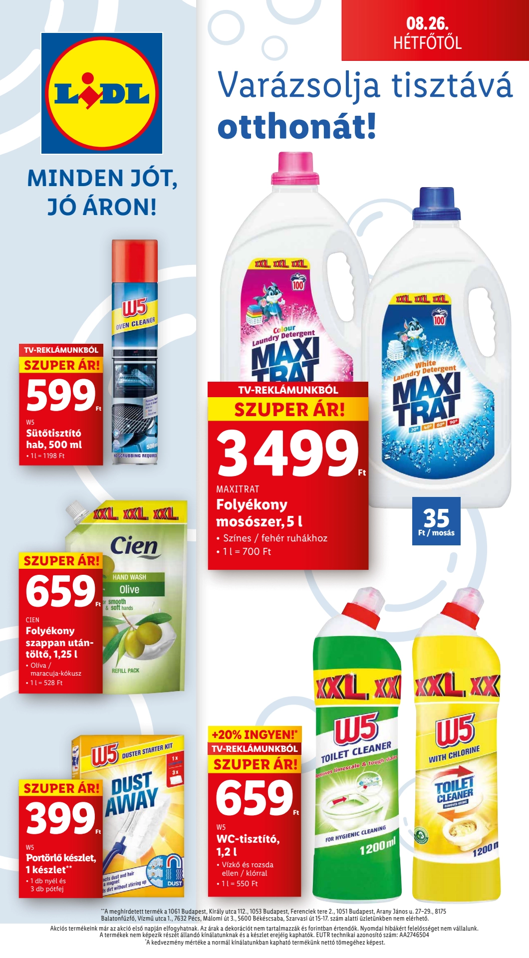 Lapozható Lidl szórólap 2024. 08.22-08.28 - 58. oldal Lapozható Lidl szórólap 2024. 08.22-08.28 - 58. oldal