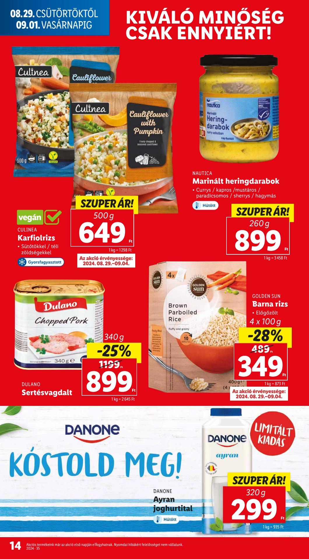 Lapozható Lidl szórólap 2024. 08.29-09.04 - 14. oldal Lapozható Lidl szórólap 2024. 08.29-09.04 - 14. oldal