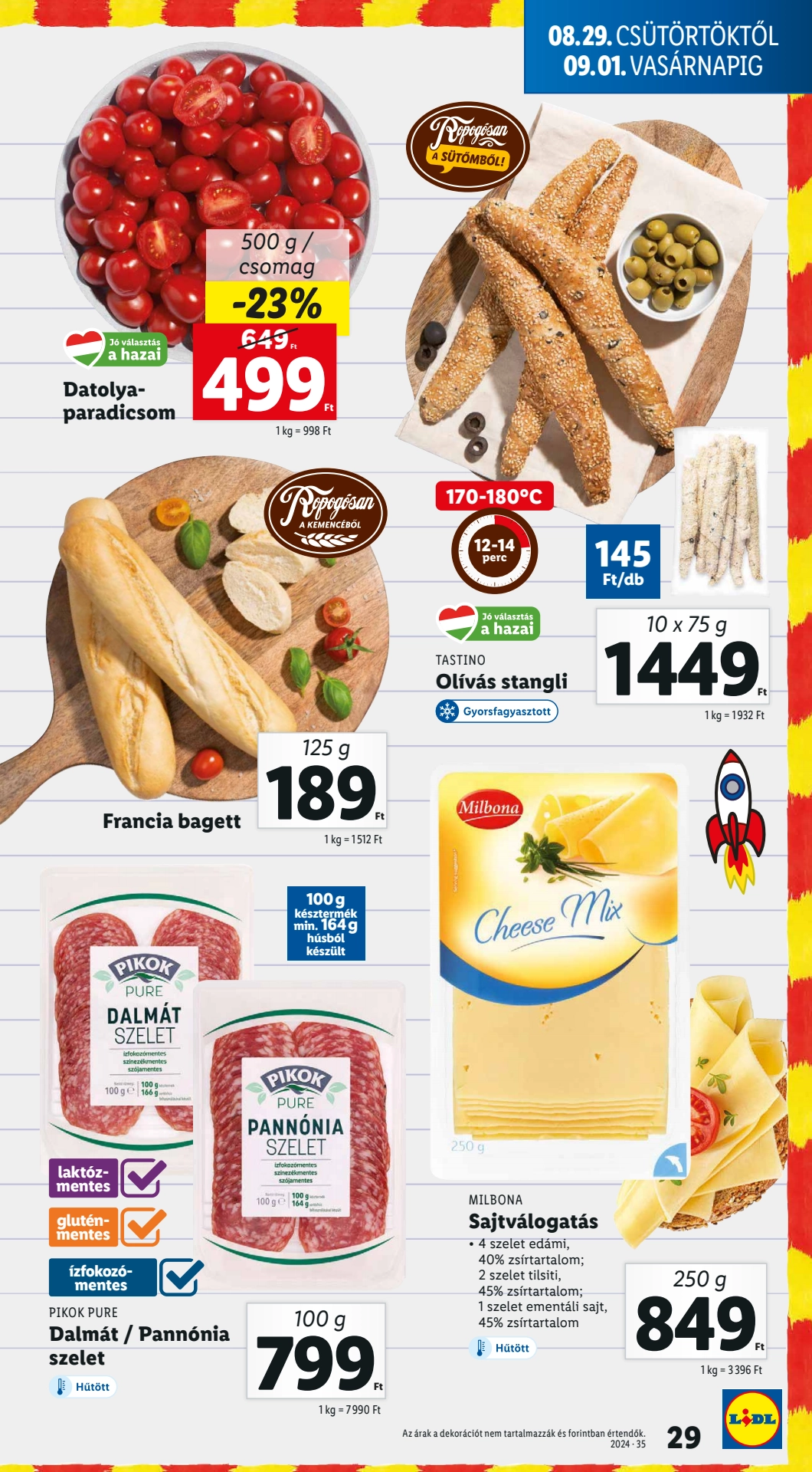 Lapozható Lidl szórólap 2024. 08.29-09.04 - 29. oldal Lapozható Lidl szórólap 2024. 08.29-09.04 - 29. oldal