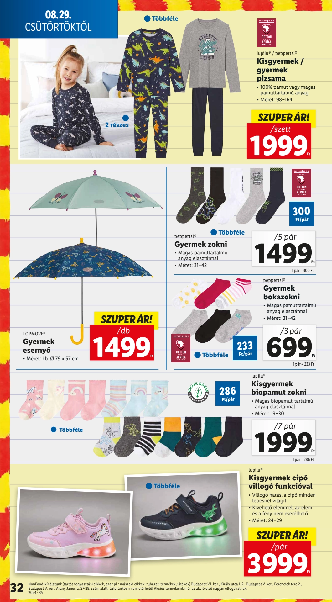 Lapozható Lidl szórólap 2024. 08.29-09.04 - 32. oldal Lapozható Lidl szórólap 2024. 08.29-09.04 - 32. oldal
