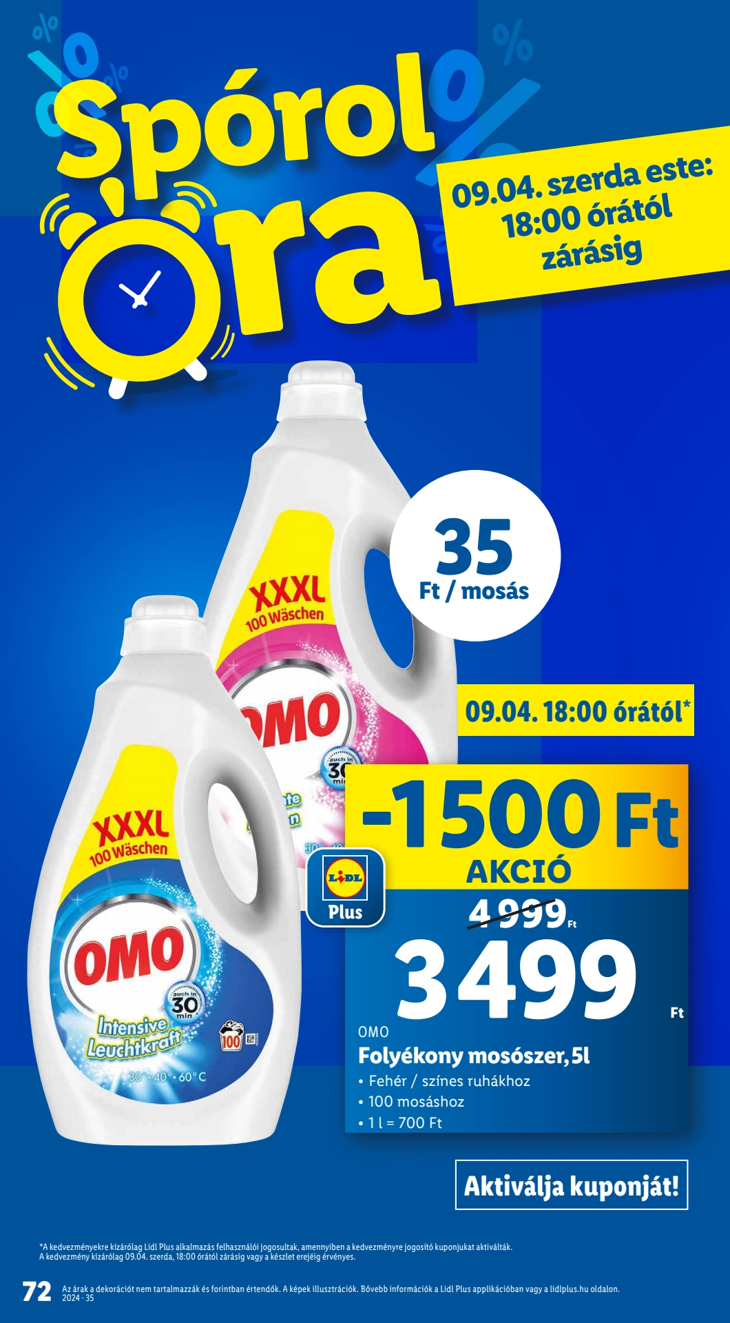 Lapozható Lidl szórólap 2024. 08.29-09.04 - 72. oldal Lapozható Lidl szórólap 2024. 08.29-09.04 - 72. oldal