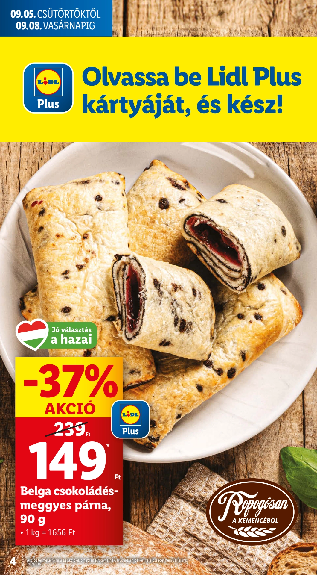 Lapozható Lidl szórólap 2024. 09.05-09.11 - 4. oldal Lapozható Lidl szórólap 2024. 09.05-09.11 - 4. oldal