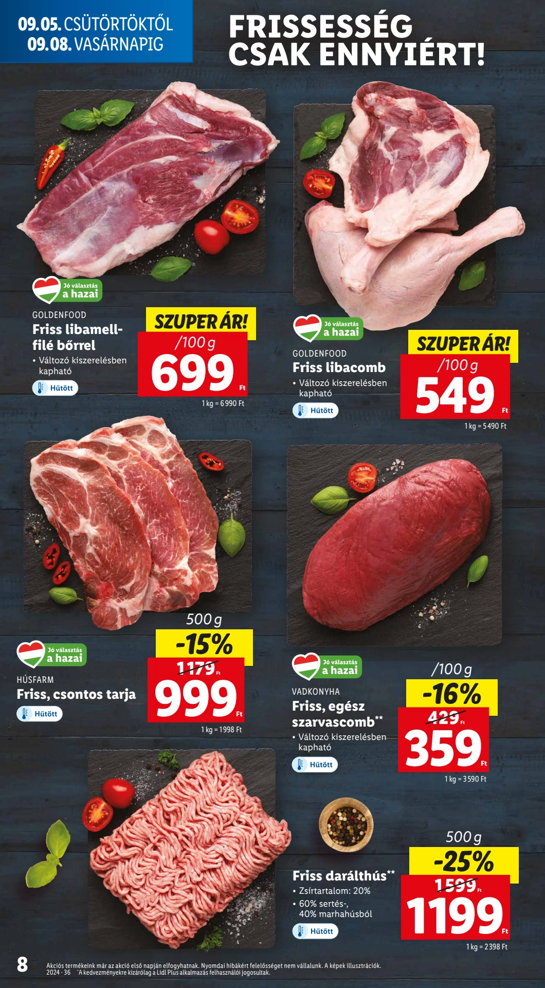 Lapozható Lidl szórólap 2024. 09.05-09.11 - 2. oldal Lapozható Lidl szórólap 2024. 09.05-09.11 - 2. oldal