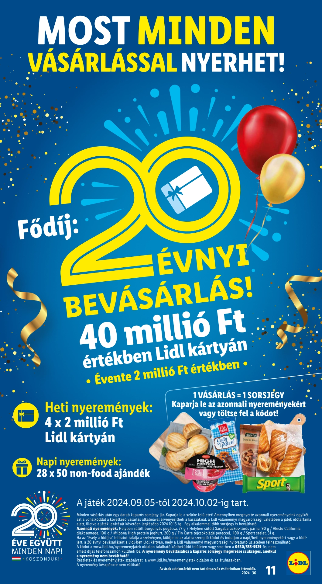 Lapozható Lidl szórólap 2024. 09.05-09.11 - 11. oldal Lapozható Lidl szórólap 2024. 09.05-09.11 - 11. oldal