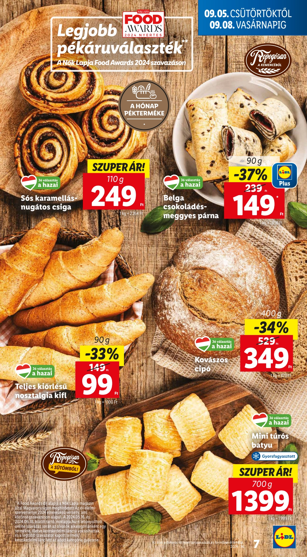 Lapozható Lidl szórólap 2024. 09.05-09.11 - 7. oldal Lapozható Lidl szórólap 2024. 09.05-09.11 - 7. oldal