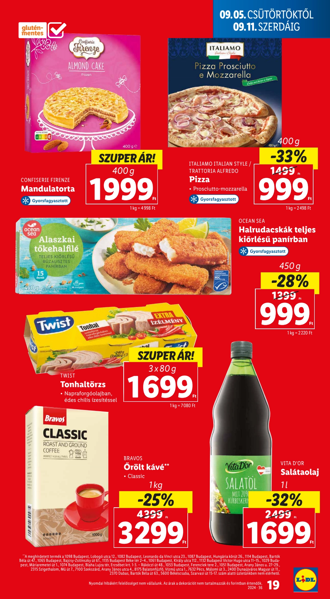 Lapozható Lidl szórólap 2024. 09.05-09.11 - 19. oldal Lapozható Lidl szórólap 2024. 09.05-09.11 - 19. oldal