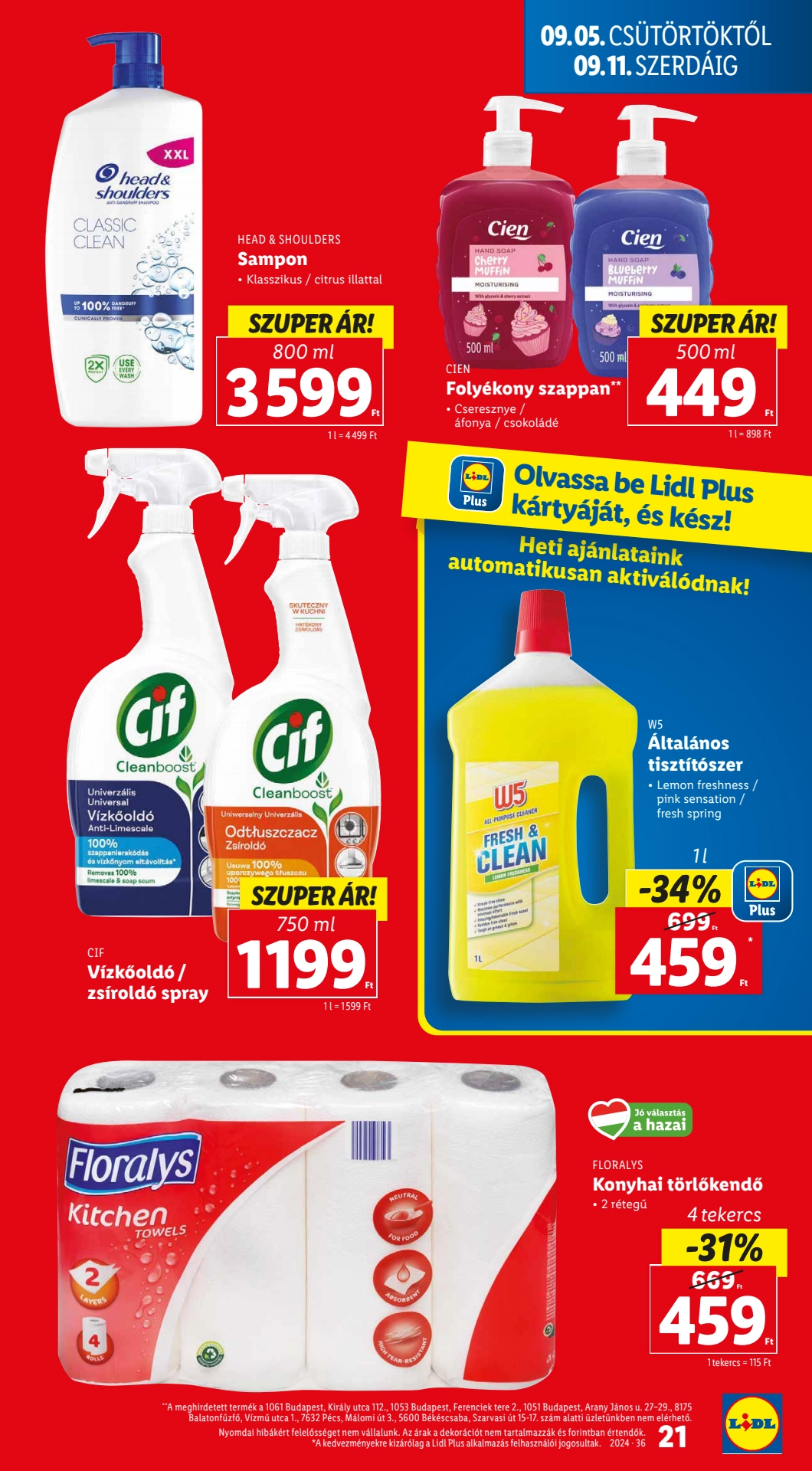 Lapozható Lidl szórólap 2024. 09.05-09.11 - 21. oldal Lapozható Lidl szórólap 2024. 09.05-09.11 - 21. oldal