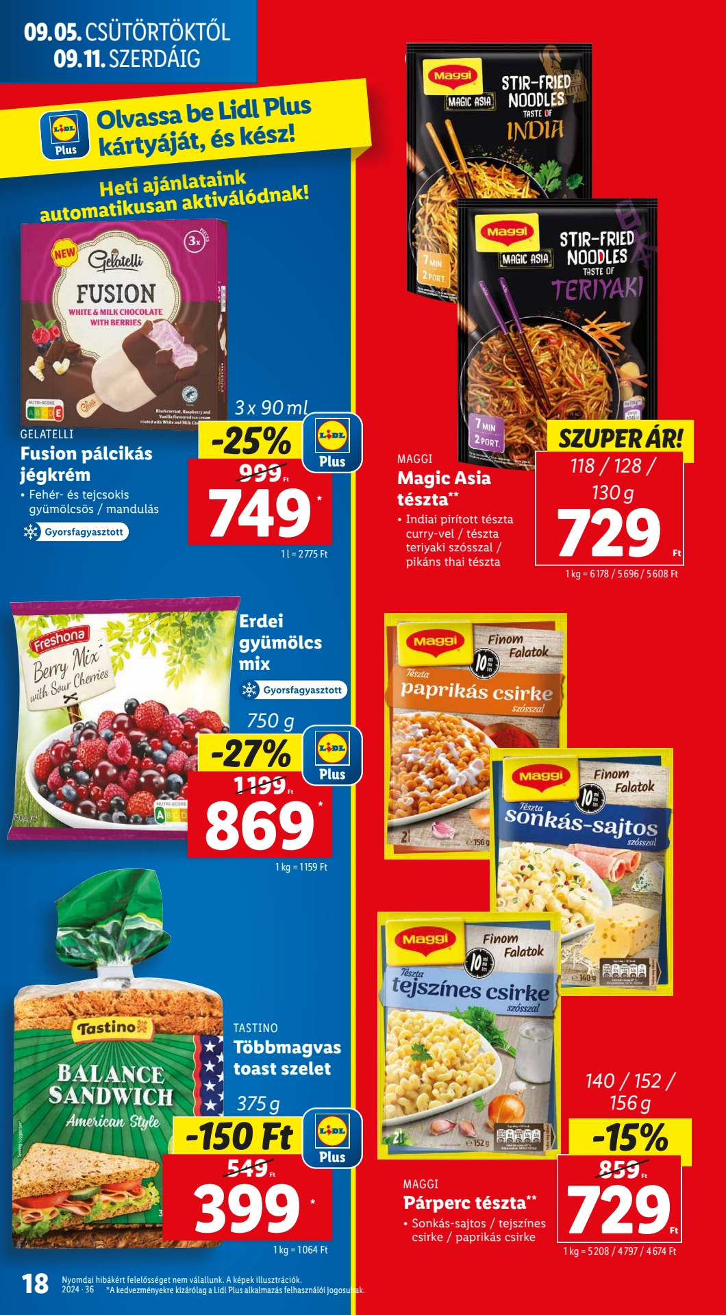 Lapozható Lidl szórólap 2024. 09.05-09.11 - 18. oldal Lapozható Lidl szórólap 2024. 09.05-09.11 - 18. oldal