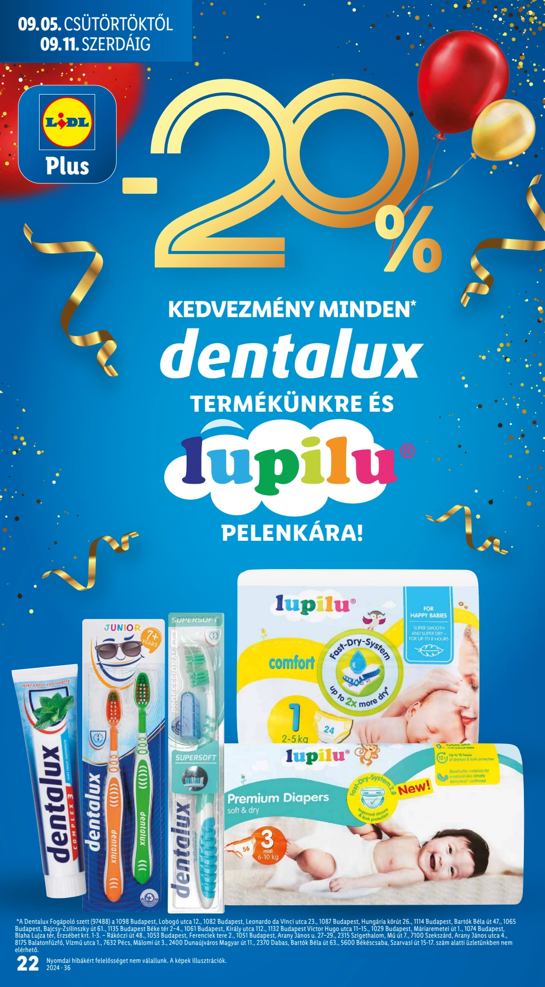Lapozható Lidl szórólap 2024. 09.05-09.11 - 22. oldal Lapozható Lidl szórólap 2024. 09.05-09.11 - 22. oldal