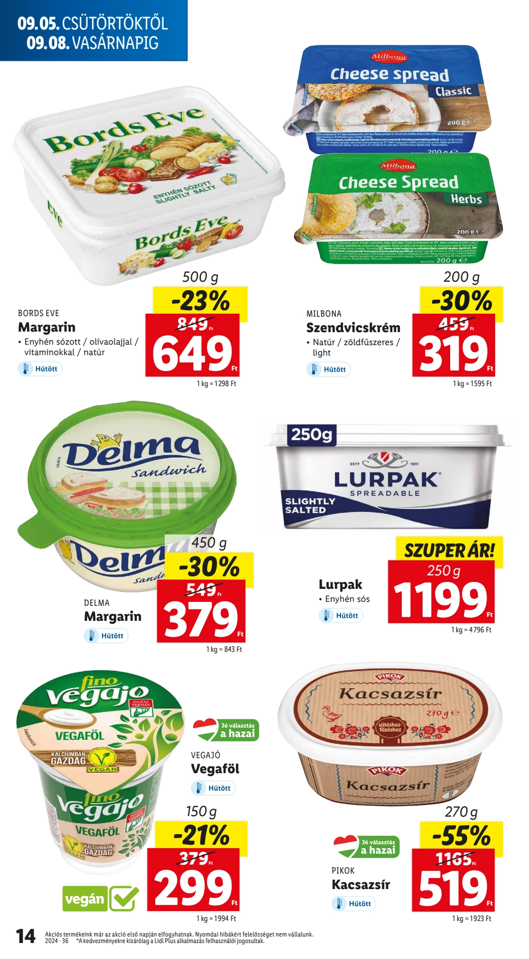 Lapozható Lidl szórólap 2024. 09.05-09.11 - 14. oldal Lapozható Lidl szórólap 2024. 09.05-09.11 - 14. oldal