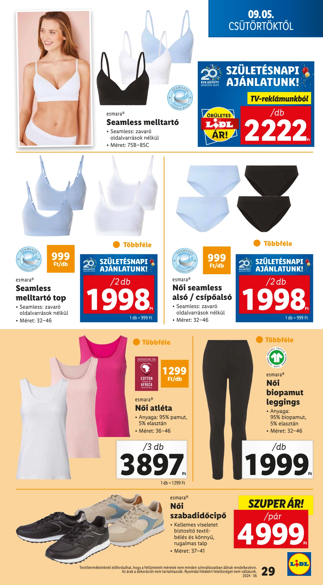 Lapozható Lidl szórólap 2024. 09.05-09.11 - 29. oldal Lapozható Lidl szórólap 2024. 09.05-09.11 - 29. oldal