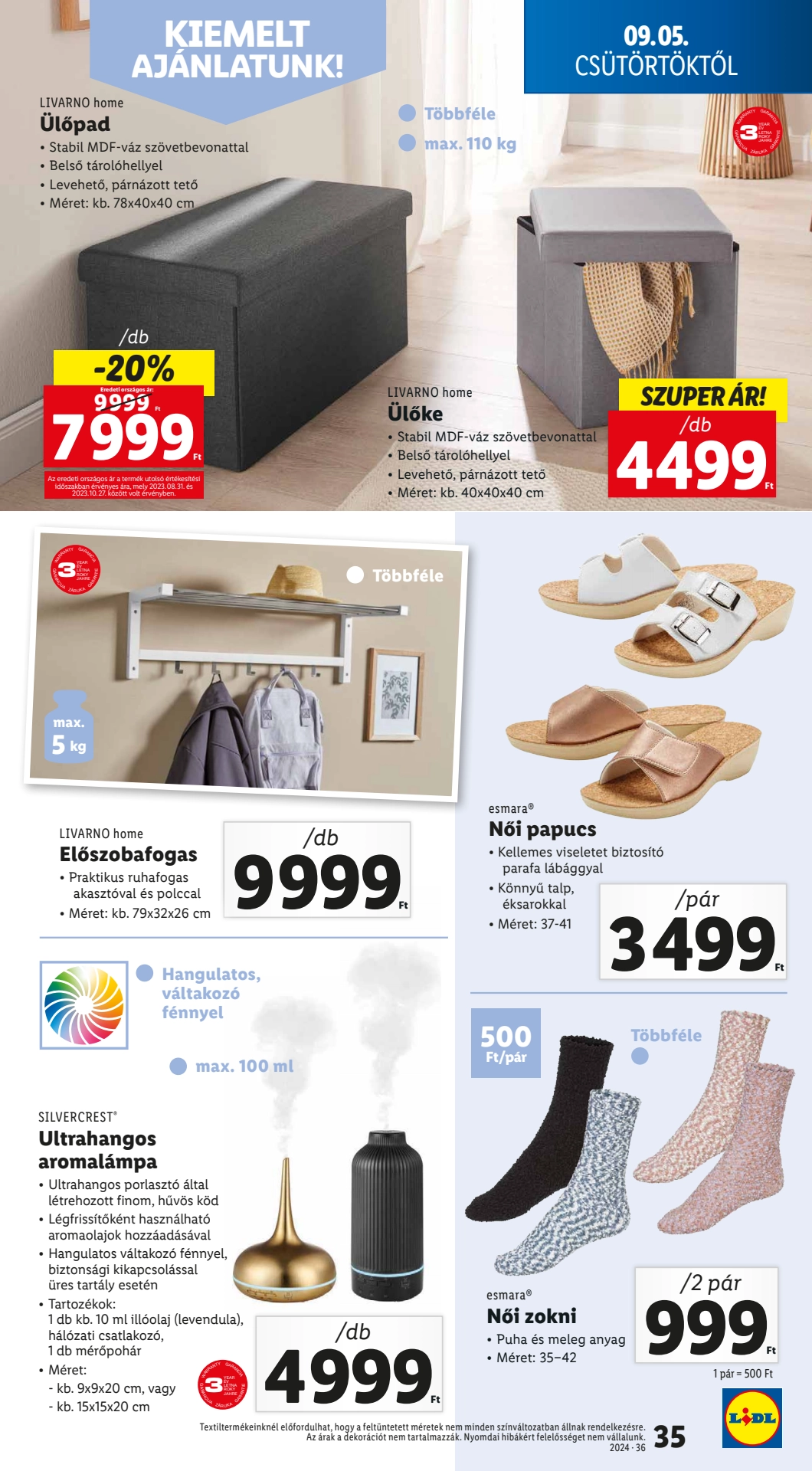 Lapozható Lidl szórólap 2024. 09.05-09.11 - 35. oldal Lapozható Lidl szórólap 2024. 09.05-09.11 - 35. oldal