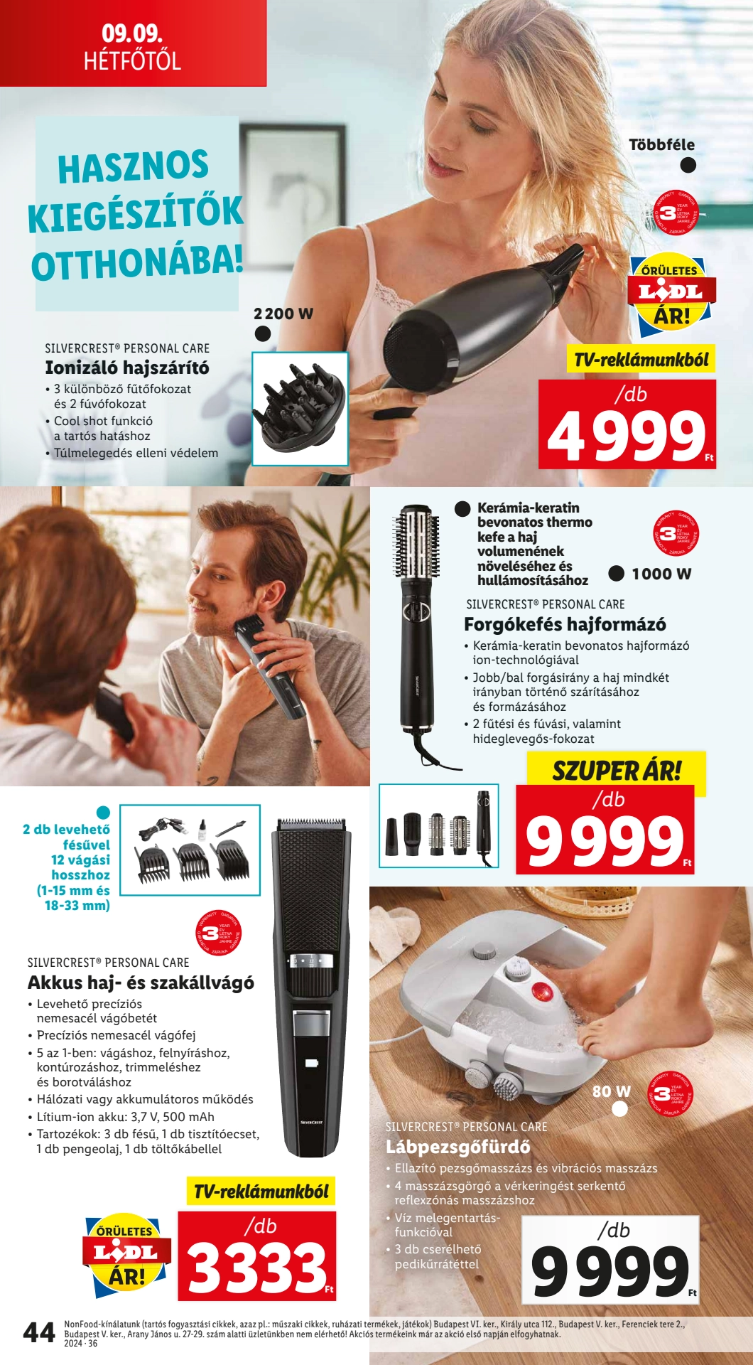 Lapozható Lidl szórólap 2024. 09.05-09.11 - 44. oldal Lapozható Lidl szórólap 2024. 09.05-09.11 - 44. oldal