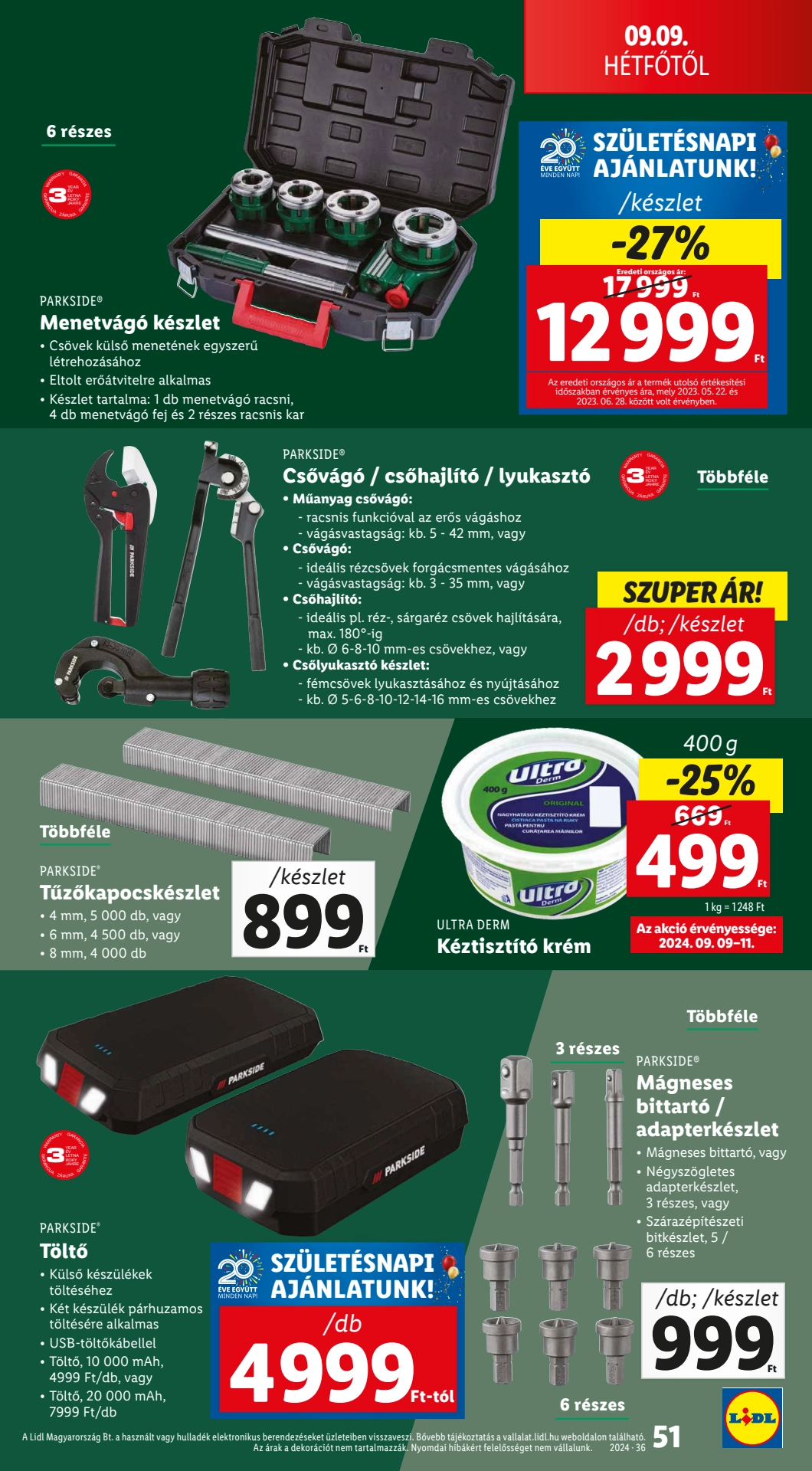 Lapozható Lidl szórólap 2024. 09.05-09.11 - 49. oldal Lapozható Lidl szórólap 2024. 09.05-09.11 - 49. oldal