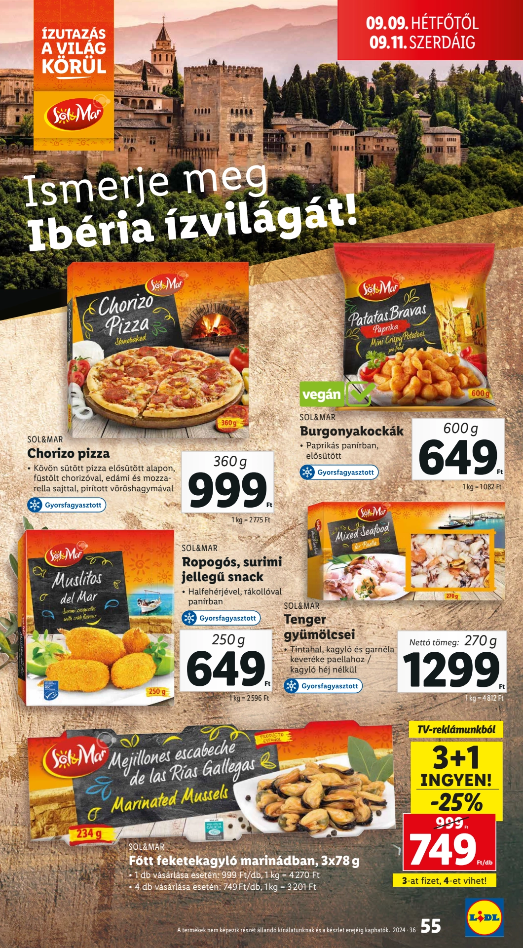 Lapozható Lidl szórólap 2024. 09.05-09.11 - 55. oldal Lapozható Lidl szórólap 2024. 09.05-09.11 - 55. oldal