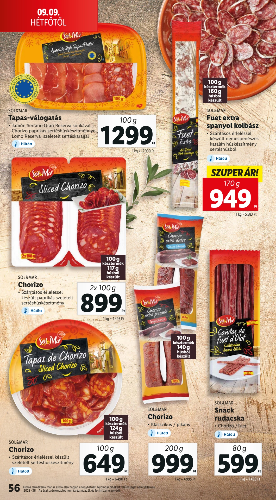 Lapozható Lidl szórólap 2024. 09.05-09.11 - 56. oldal Lapozható Lidl szórólap 2024. 09.05-09.11 - 56. oldal