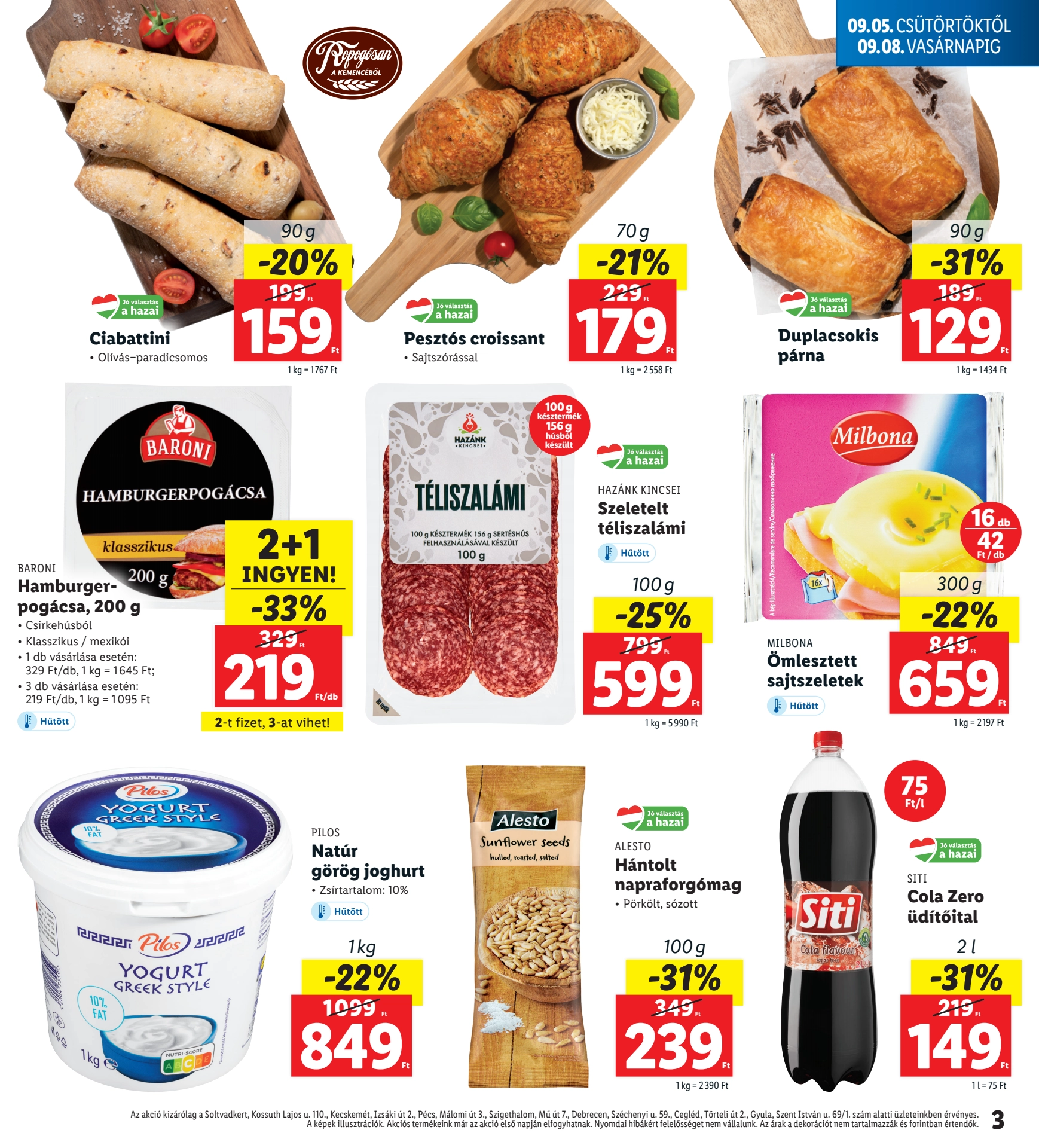 Lapozható Lidl Regionális szórólap 2024. 09.05-09.08 - 3. oldal Lapozható Lidl Regionális szórólap 2024. 09.05-09.08 - 3. oldal