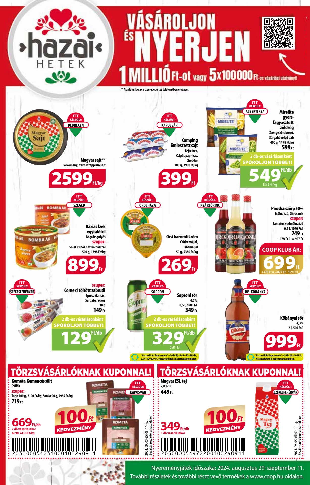 Lapozható Coop országos szórólap 2024. 09.05-09.11 - 2. oldal Lapozható Coop országos szórólap 2024. 09.05-09.11 - 2. oldal