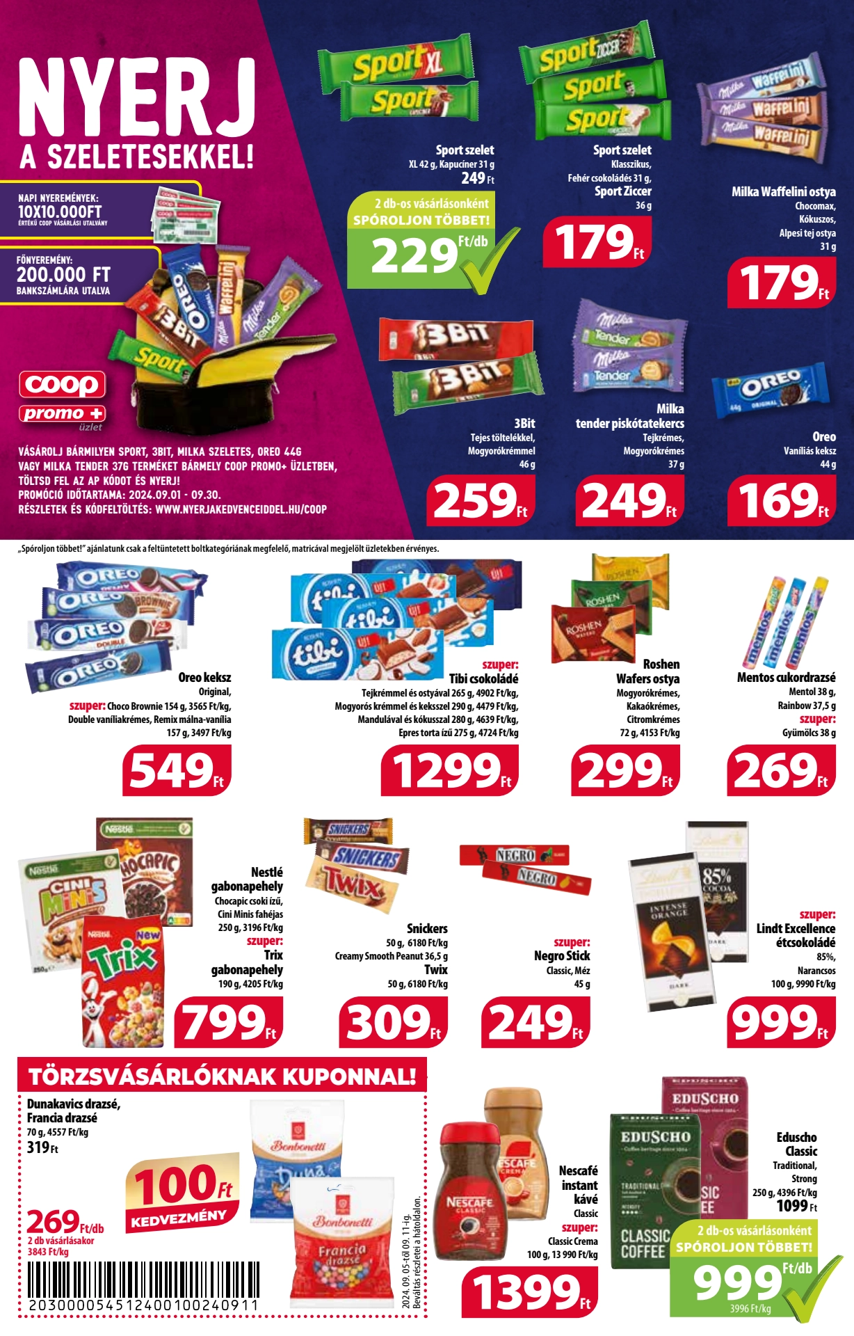 Lapozható Coop országos szórólap 2024. 09.05-09.11 - 9. oldal Lapozható Coop országos szórólap 2024. 09.05-09.11 - 9. oldal