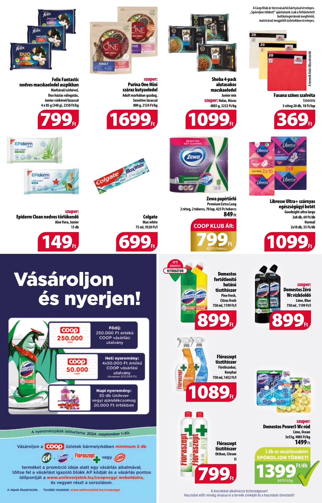 Lapozható Coop országos szórólap 2024. 09.05-09.11 - 11. oldal Lapozható Coop országos szórólap 2024. 09.05-09.11 - 11. oldal