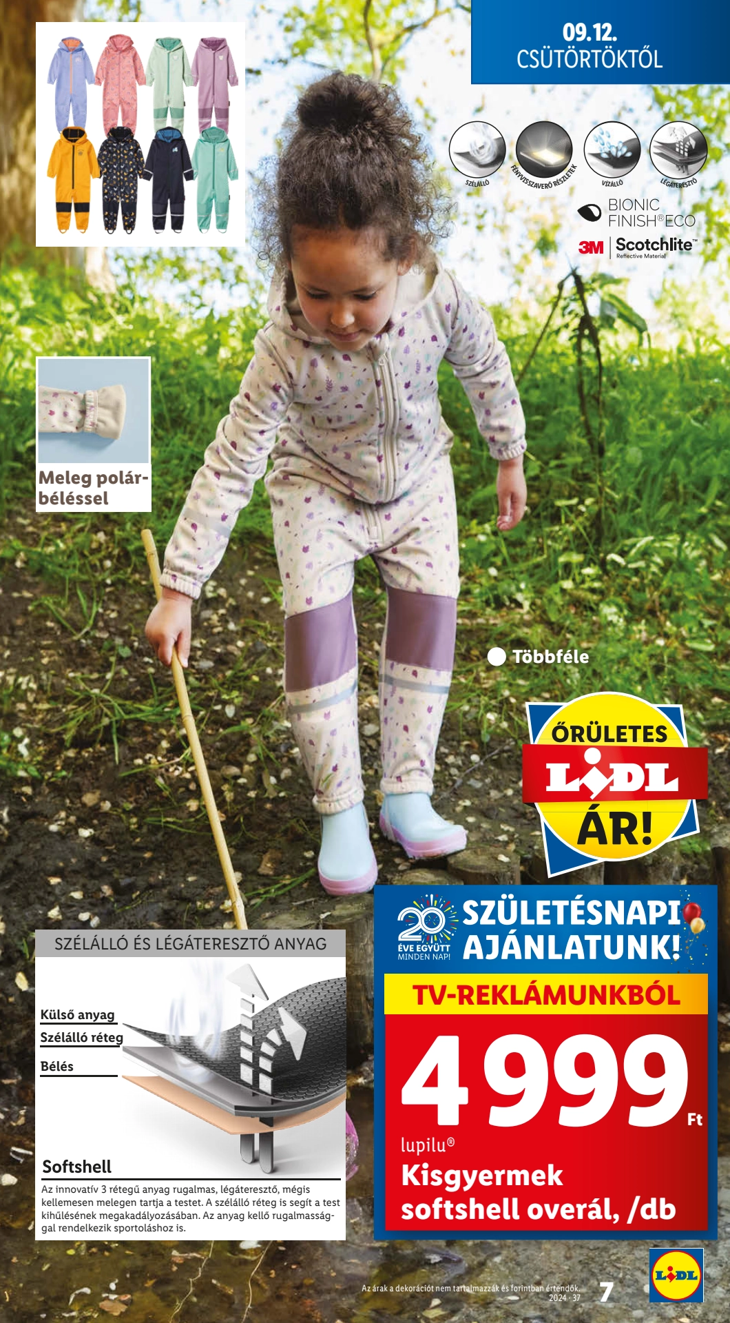 Lapozható Lidl szórólap 2024. 09.12-09.18 - 7. oldal Lapozható Lidl szórólap 2024. 09.12-09.18 - 7. oldal
