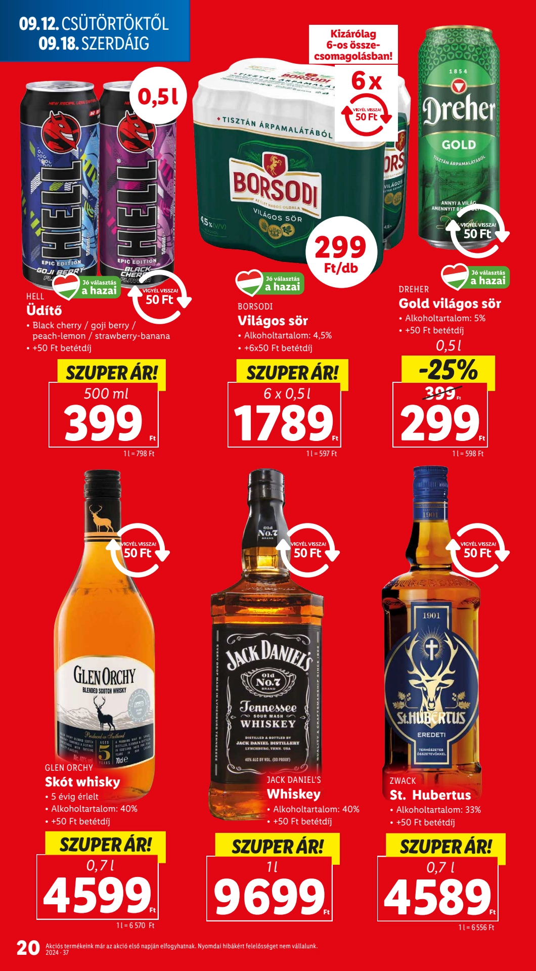 Lapozható Lidl szórólap 2024. 09.12-09.18 - 20. oldal Lapozható Lidl szórólap 2024. 09.12-09.18 - 20. oldal