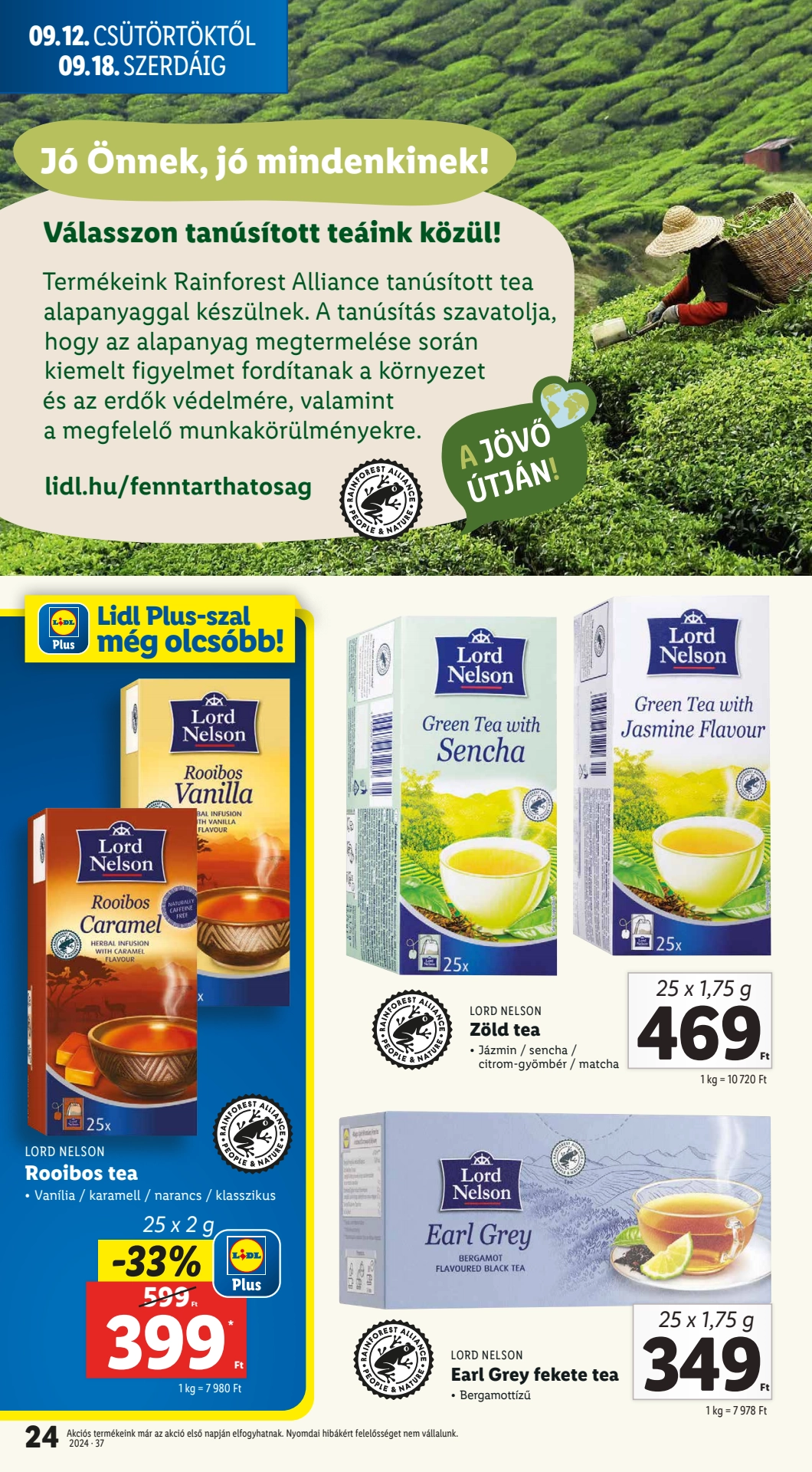 Lapozható Lidl szórólap 2024. 09.12-09.18 - 24. oldal Lapozható Lidl szórólap 2024. 09.12-09.18 - 24. oldal