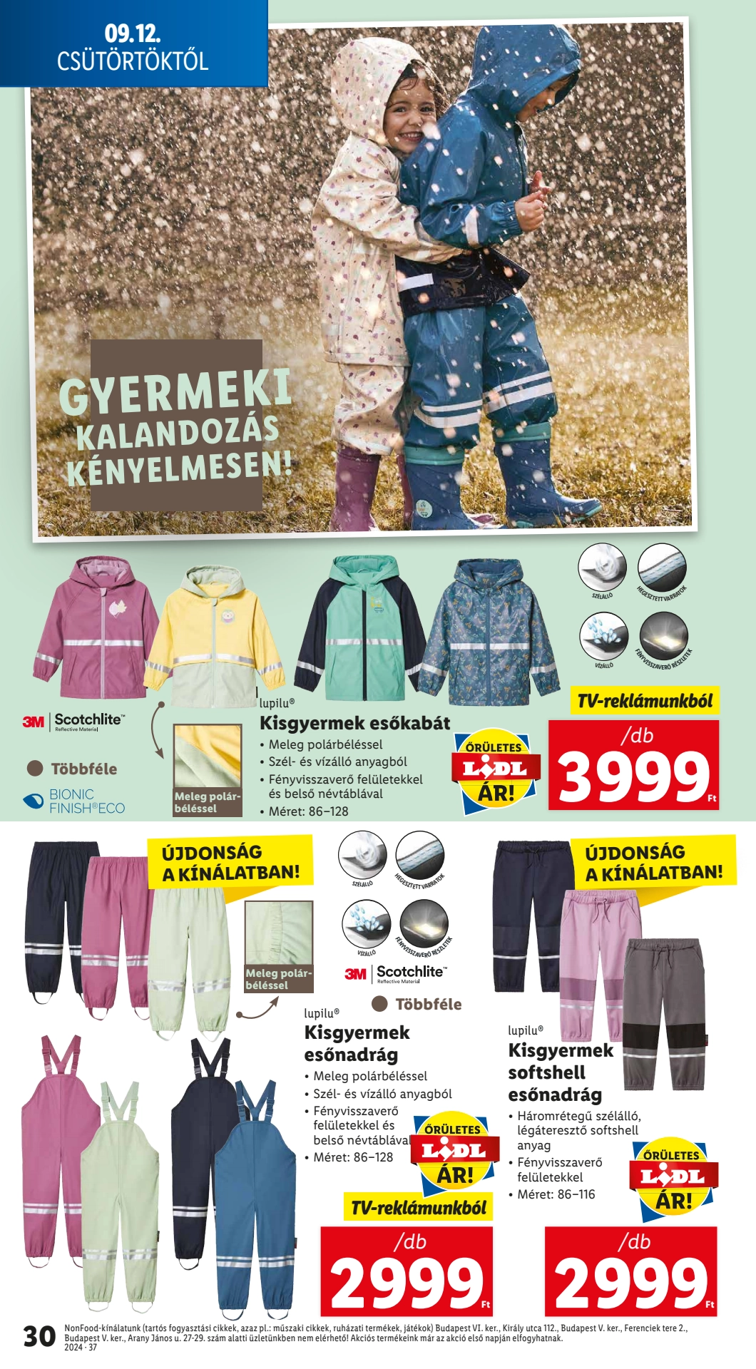 Lapozható Lidl szórólap 2024. 09.12-09.18 - 30. oldal Lapozható Lidl szórólap 2024. 09.12-09.18 - 30. oldal