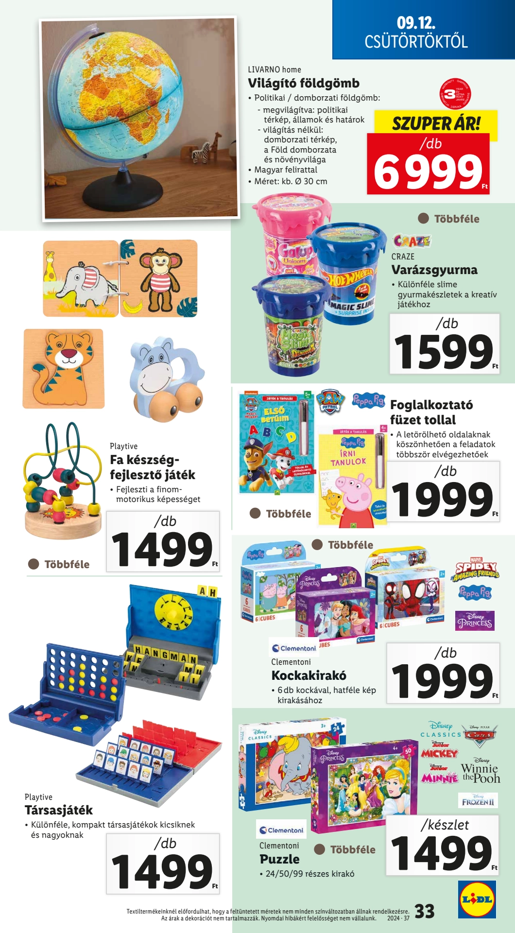 Lapozható Lidl szórólap 2024. 09.12-09.18 - 33. oldal Lapozható Lidl szórólap 2024. 09.12-09.18 - 33. oldal