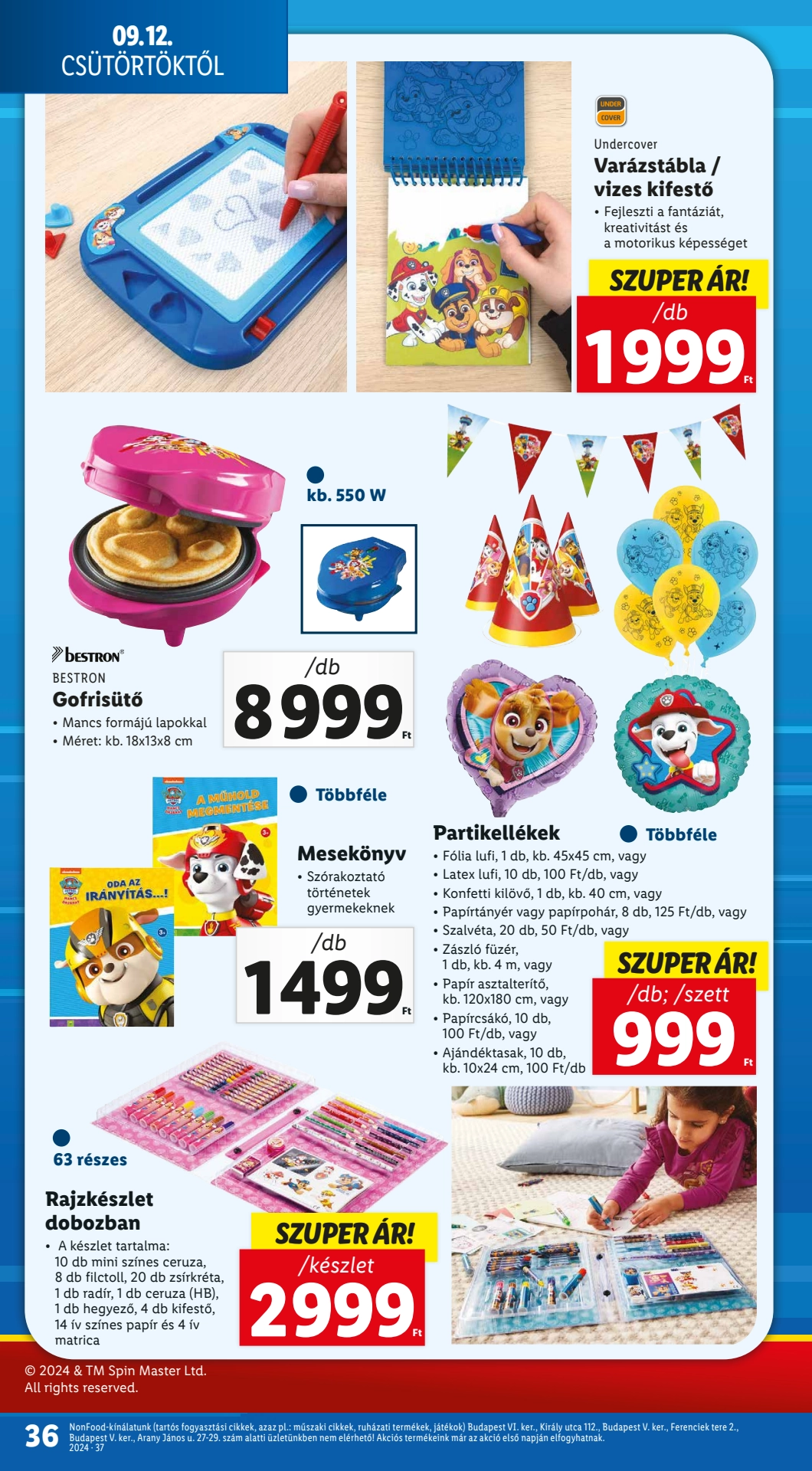 Lapozható Lidl szórólap 2024. 09.12-09.18 - 36. oldal Lapozható Lidl szórólap 2024. 09.12-09.18 - 36. oldal