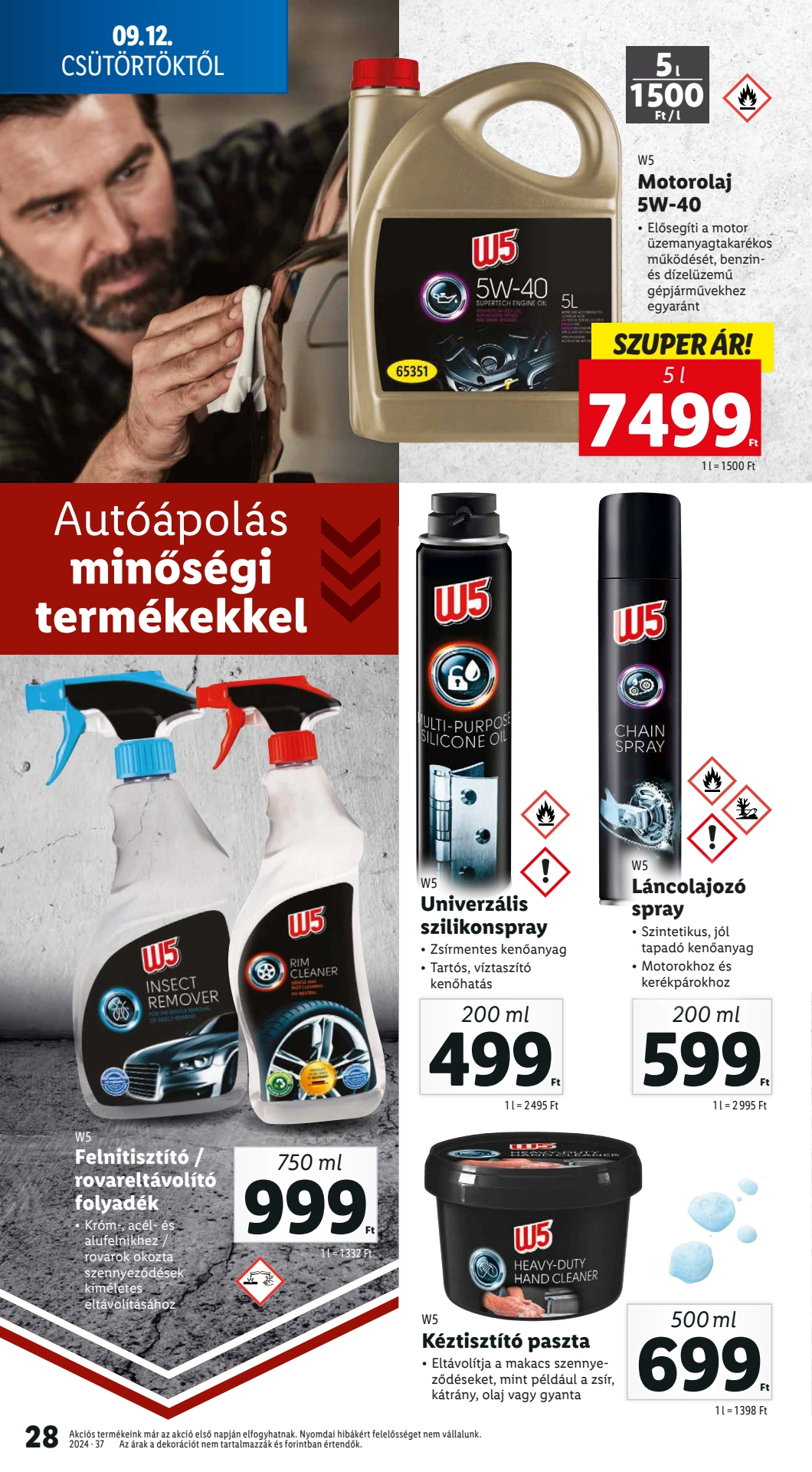 Lapozható Lidl szórólap 2024. 09.12-09.18 - 28. oldal Lapozható Lidl szórólap 2024. 09.12-09.18 - 28. oldal