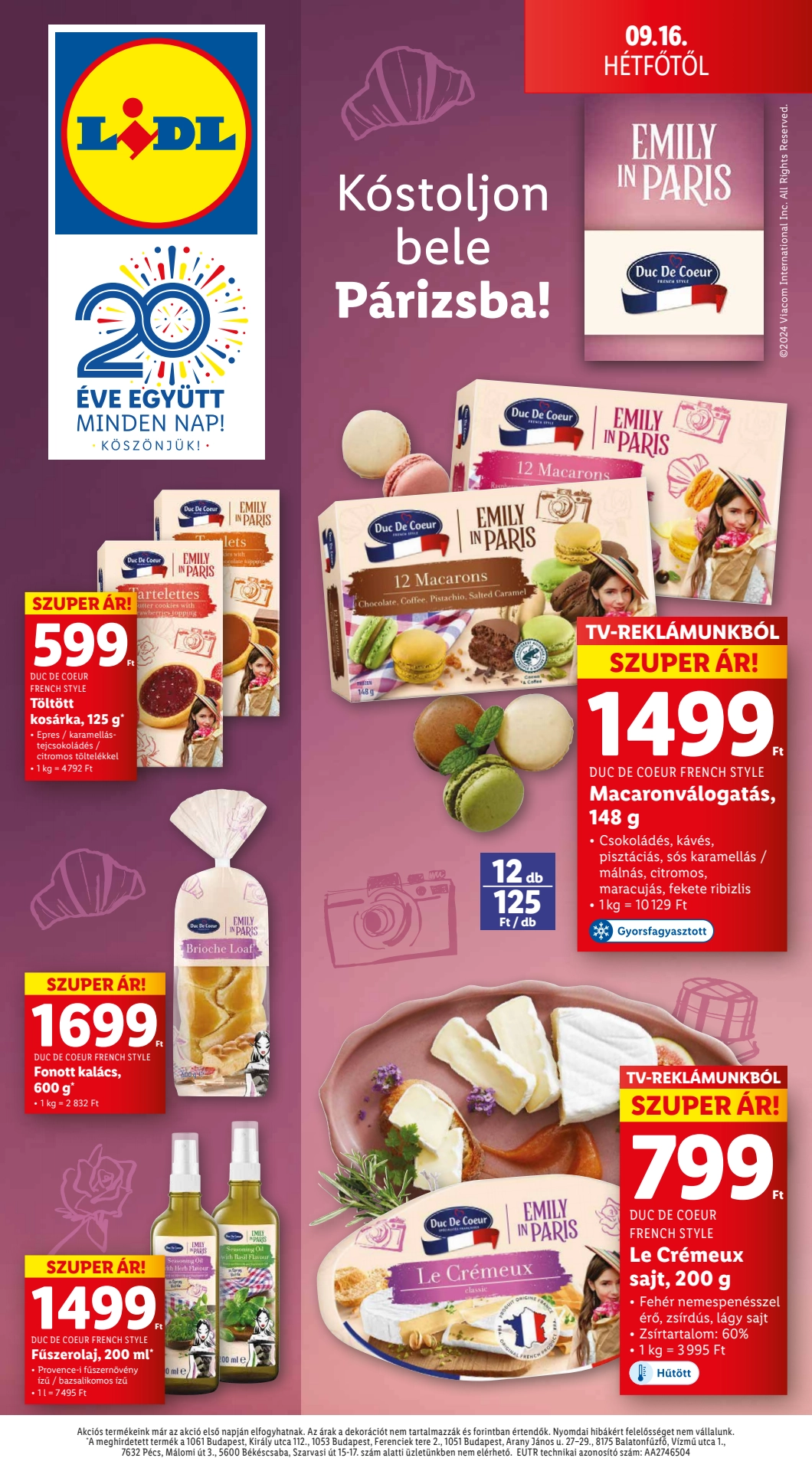 Lapozható Lidl szórólap 2024. 09.12-09.18 - 68. oldal Lapozható Lidl szórólap 2024. 09.12-09.18 - 68. oldal