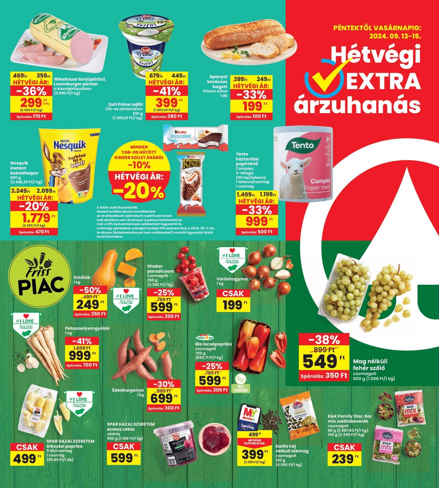 Lapozható Interspar szórólap 2024. 09.12-09.18 - 20. oldal Lapozható Interspar szórólap 2024. 09.12-09.18 - 20. oldal