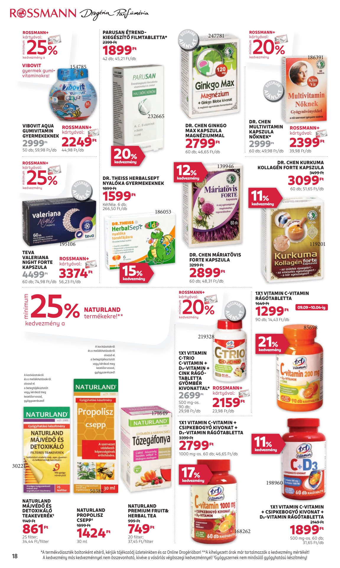 Lapozható Rossmann szórólap 2024. 09.09-09.20 - 20. oldal Lapozható Rossmann szórólap 2024. 09.09-09.20 - 20. oldal