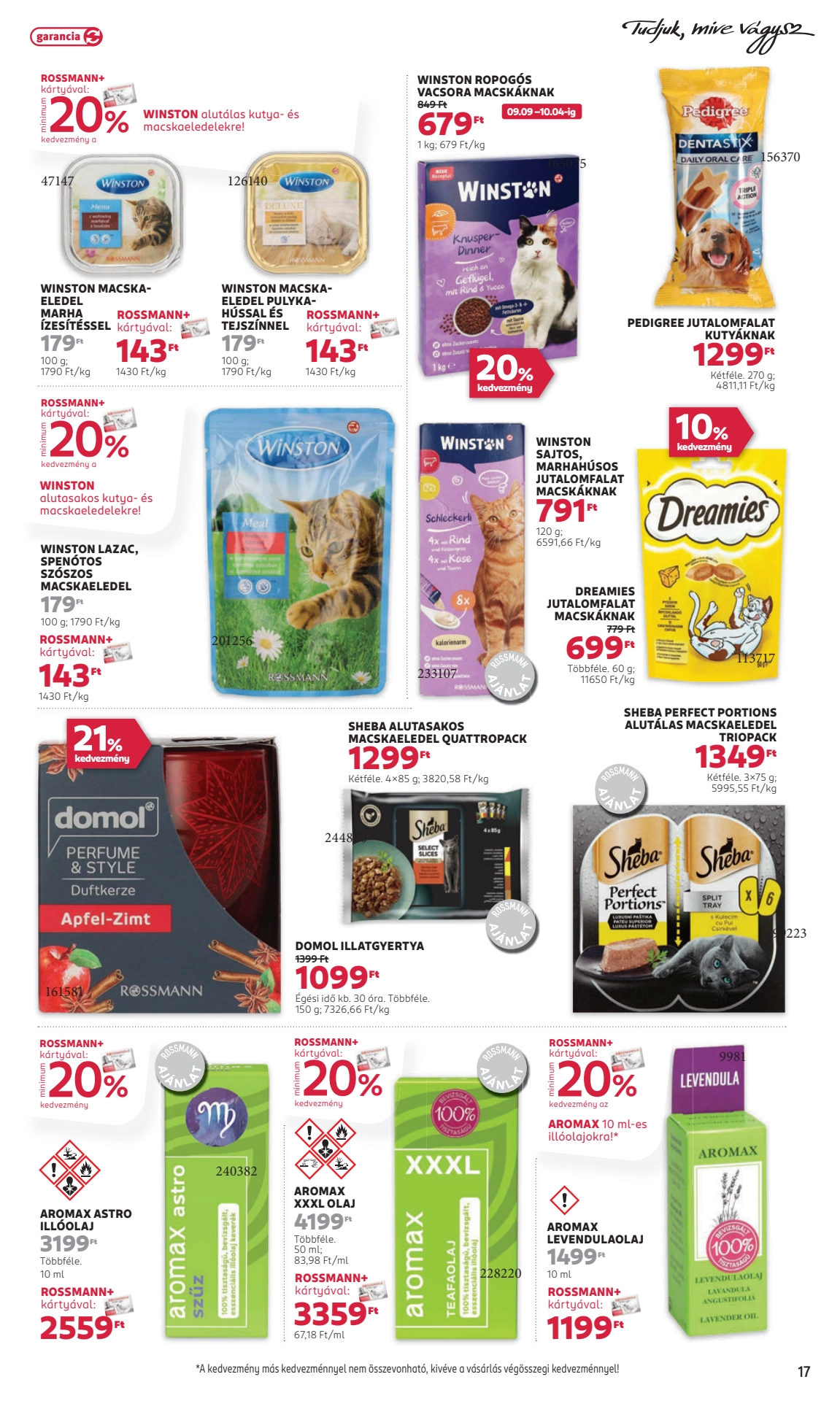Lapozható Rossmann szórólap 2024. 09.09-09.20 - 19. oldal Lapozható Rossmann szórólap 2024. 09.09-09.20 - 19. oldal