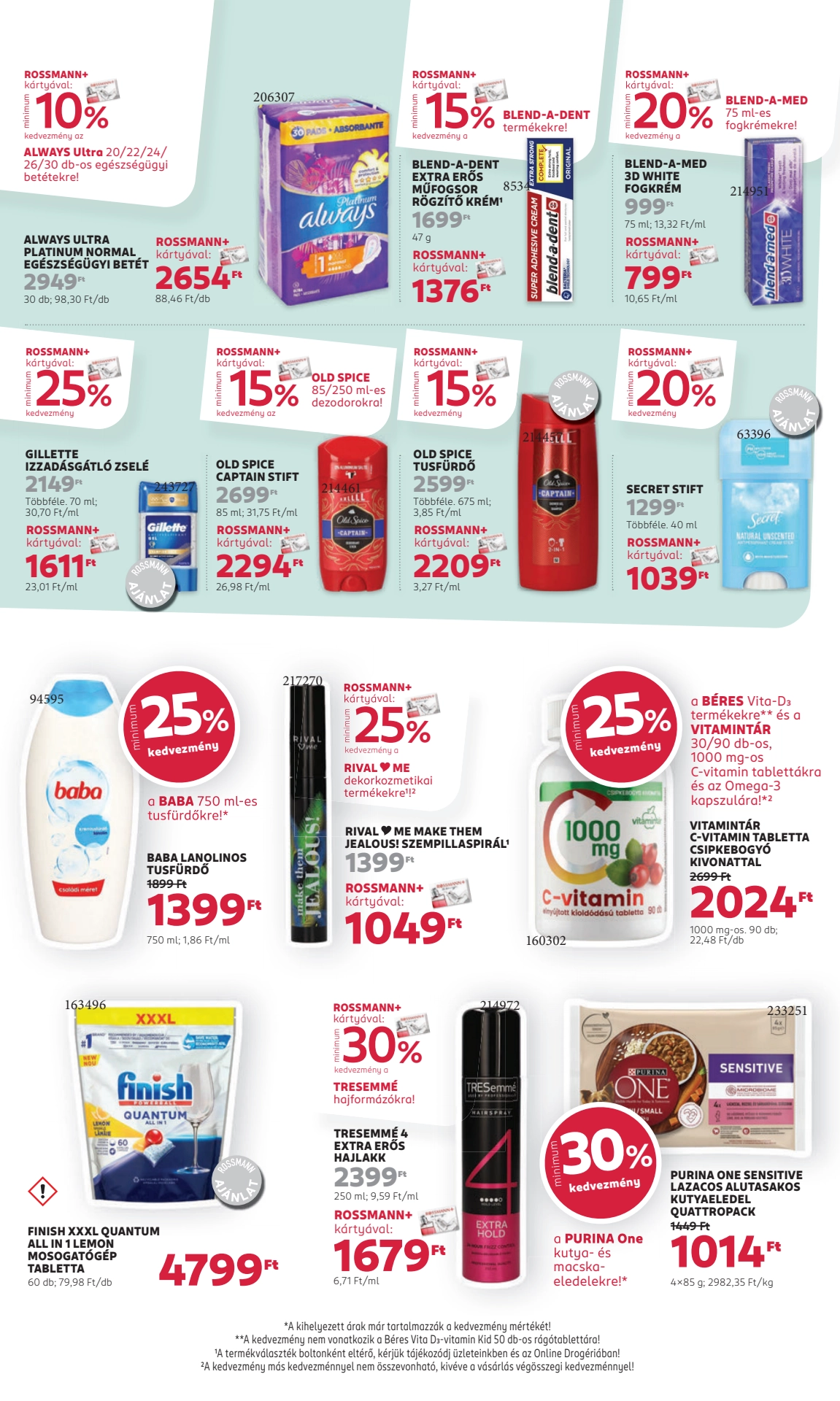 Lapozható Rossmann szórólap 2024. 09.09-09.20 - 22. oldal Lapozható Rossmann szórólap 2024. 09.09-09.20 - 22. oldal