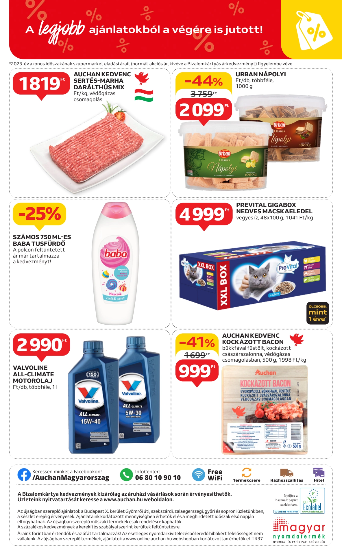 Lapozható Auchan Szupermarket szórólap 2024. 09.12-09.18 - 8. oldal Lapozható Auchan Szupermarket szórólap 2024. 09.12-09.18 - 8. oldal
