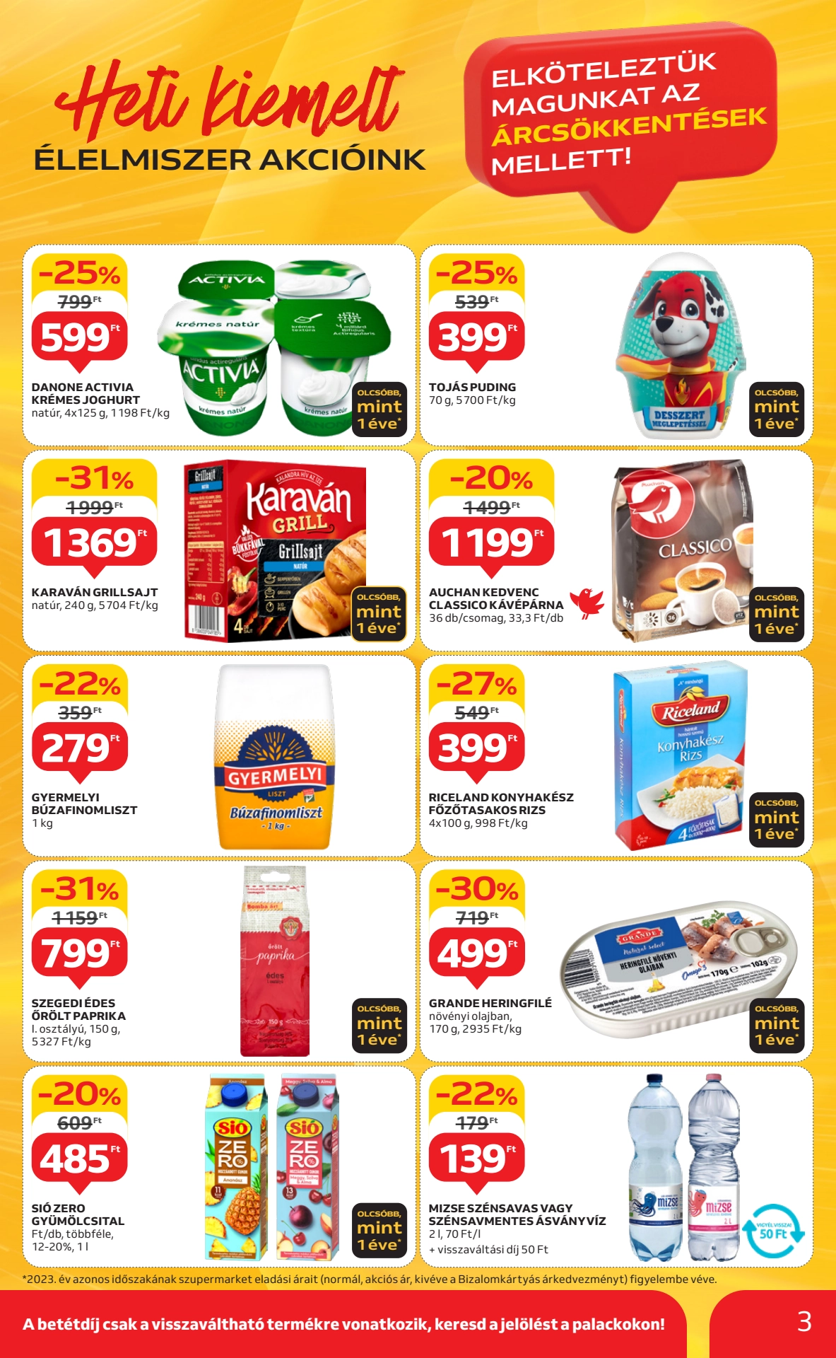 Lapozható Auchan Szupermarket szórólap 2024. 09.12-09.18 - 3. oldal Lapozható Auchan Szupermarket szórólap 2024. 09.12-09.18 - 3. oldal