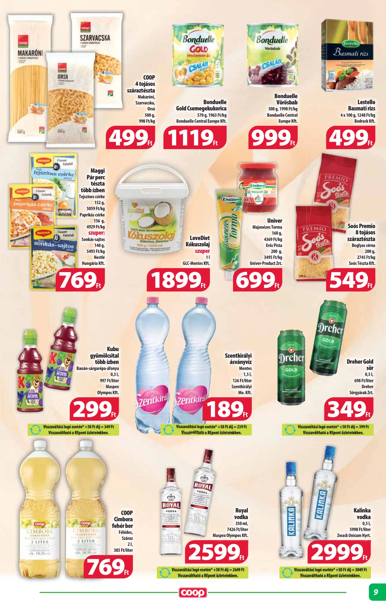 Lapozható Coop Alföld szórólap 2024. 09.19-09.25 - 9. oldal Lapozható Coop Alföld szórólap 2024. 09.19-09.25 - 9. oldal