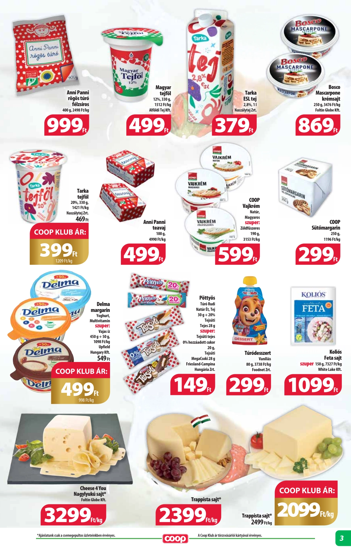 Lapozható Coop Alföld szórólap 2024. 09.19-09.25 - 3. oldal Lapozható Coop Alföld szórólap 2024. 09.19-09.25 - 3. oldal