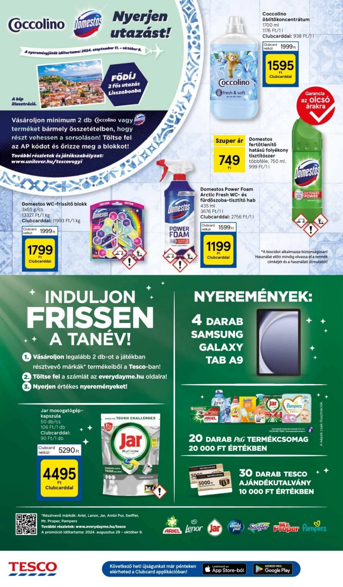 Lapozható Tesco Hipermarket szórólap 2024. 09.26-10.02 - 32. oldal Lapozható Tesco Hipermarket szórólap 2024. 09.26-10.02 - 32. oldal