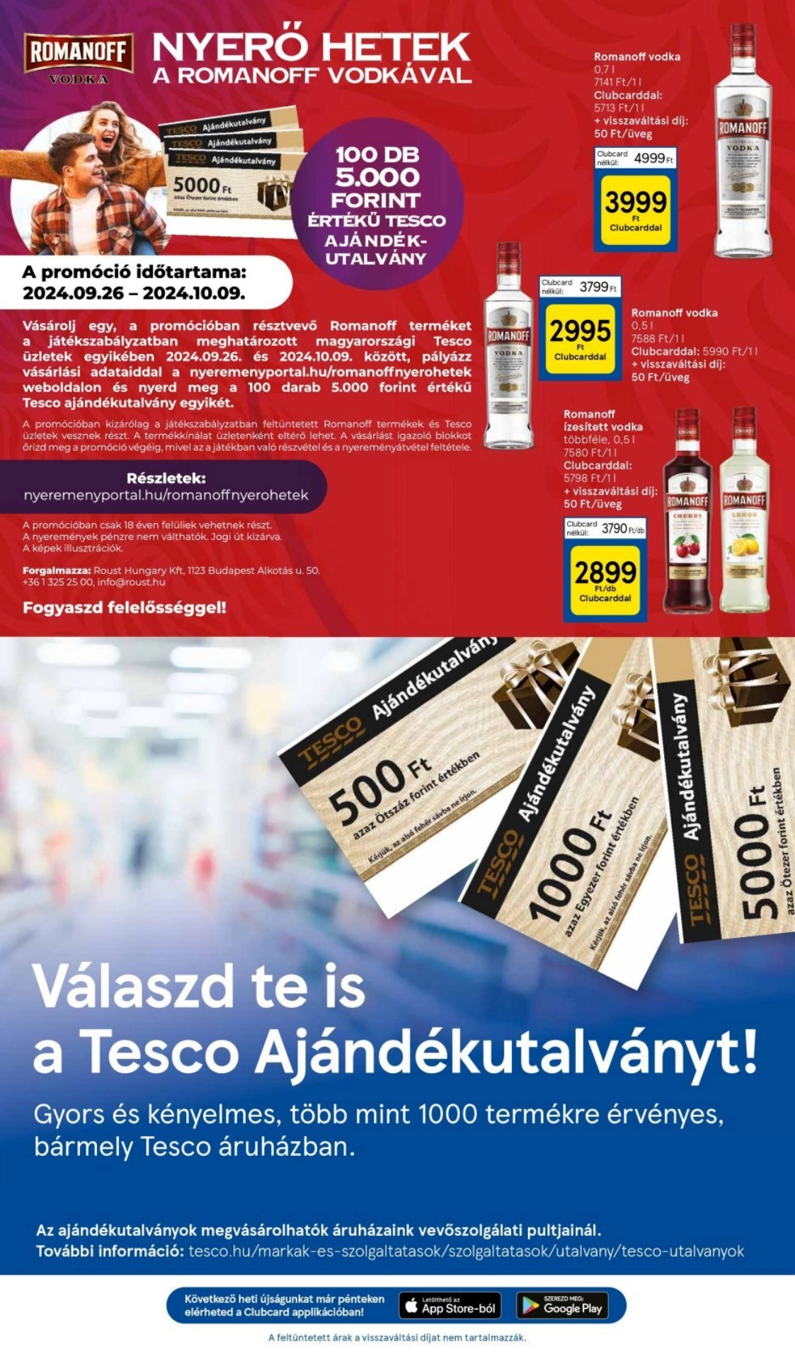 Lapozható Tesco Hipermarket szórólap 2024. 09.26-10.02 - 27. oldal Lapozható Tesco Hipermarket szórólap 2024. 09.26-10.02 - 27. oldal