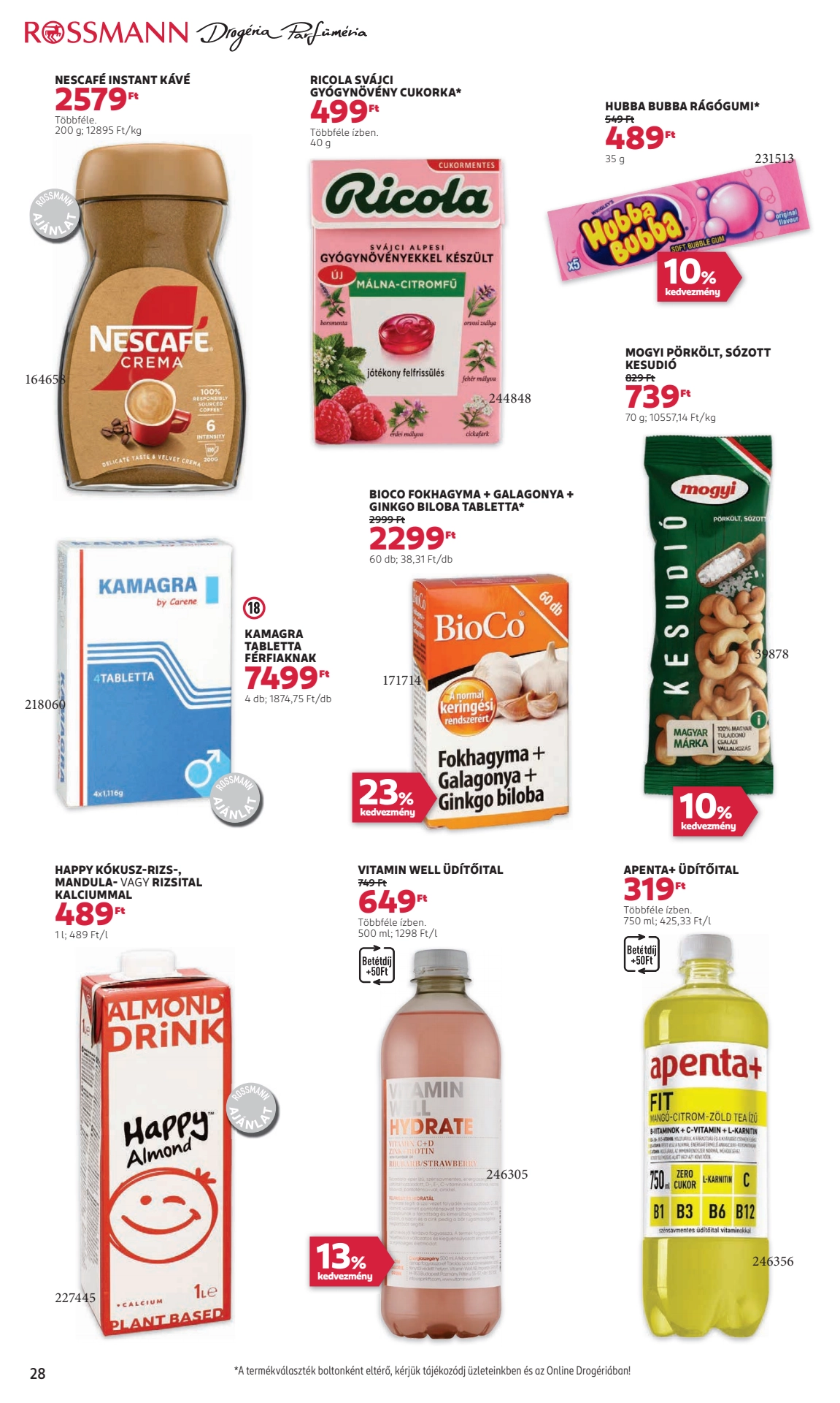 Lapozható Rossmann szórólap 2024. 09.23-10.04 - 30. oldal Lapozható Rossmann szórólap 2024. 09.23-10.04 - 30. oldal