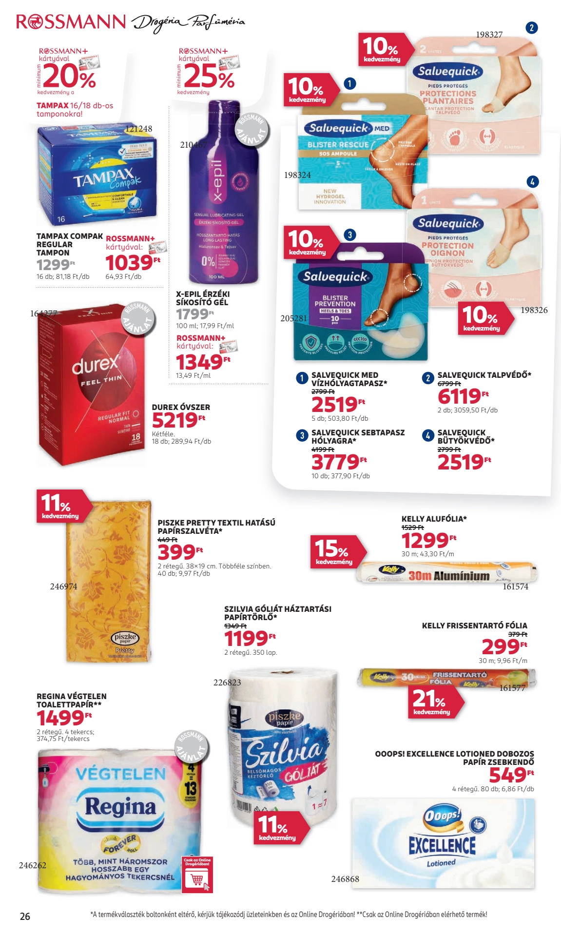 Lapozható Rossmann szórólap 2024. 09.23-10.04 - 28. oldal Lapozható Rossmann szórólap 2024. 09.23-10.04 - 28. oldal