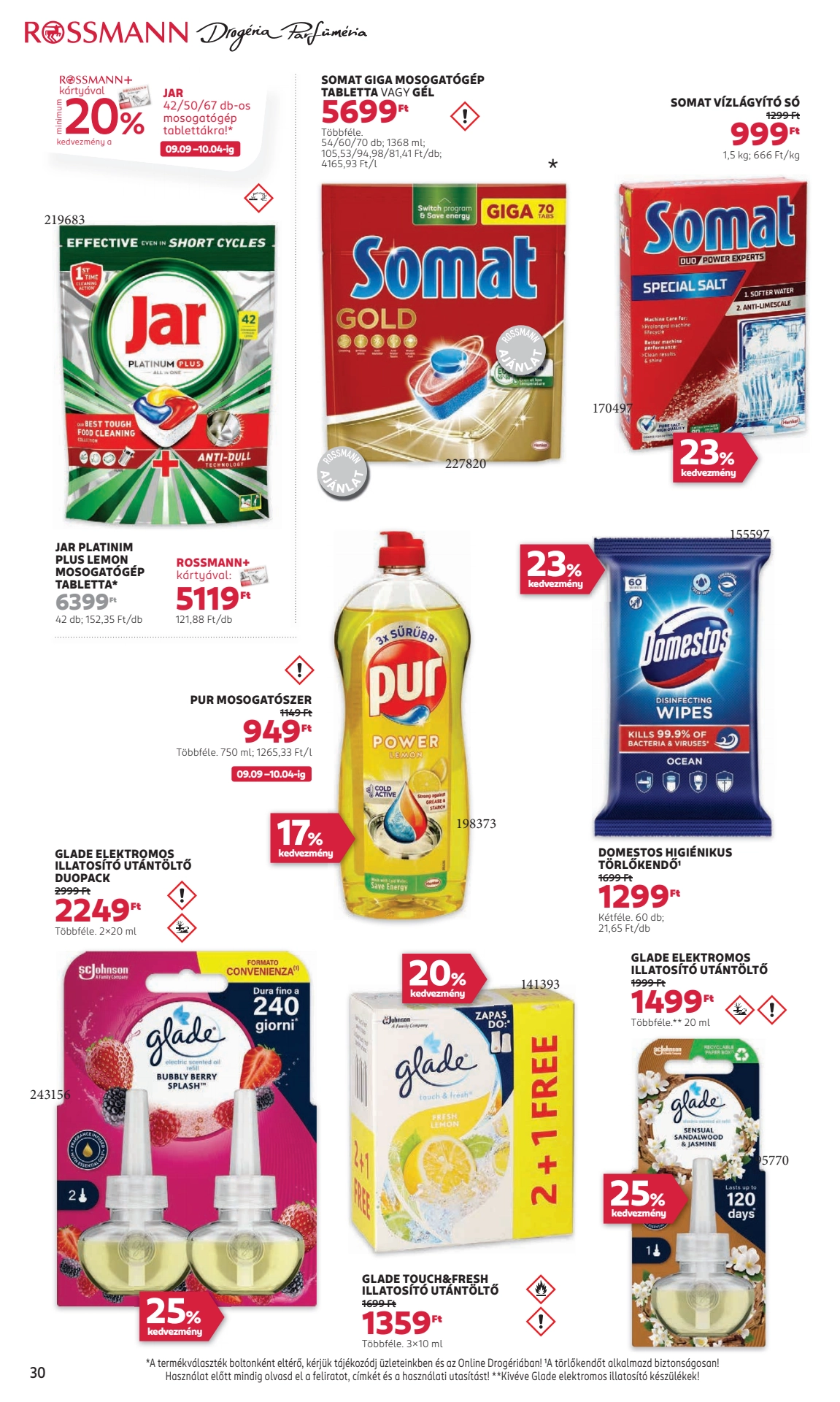 Lapozható Rossmann szórólap 2024. 09.23-10.04 - 32. oldal Lapozható Rossmann szórólap 2024. 09.23-10.04 - 32. oldal